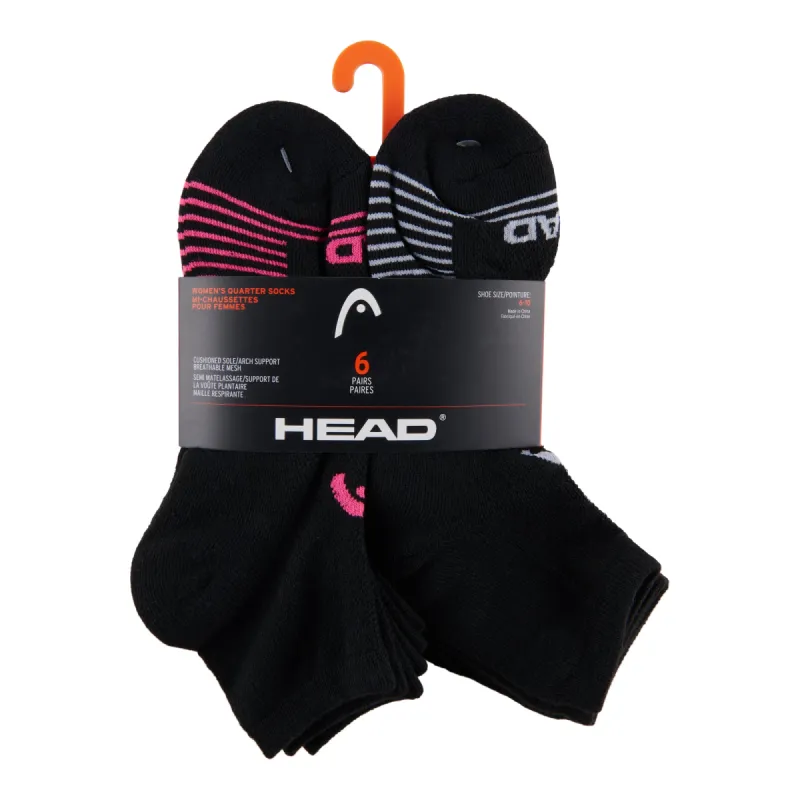 HEAD Women's Crew Athletic Socks, 6-pack sold by Giant Tiger