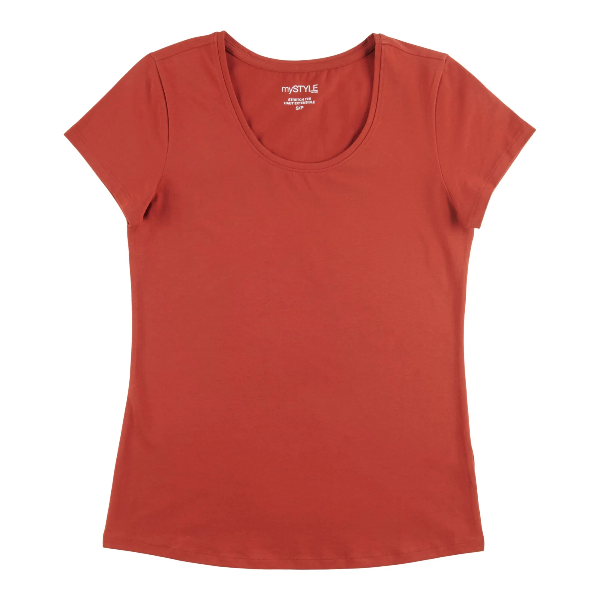 mySTYLE Women's Seasonal Scoop Neck Stretch T-Shirt sold by Giant Tiger product image thumbnail 3