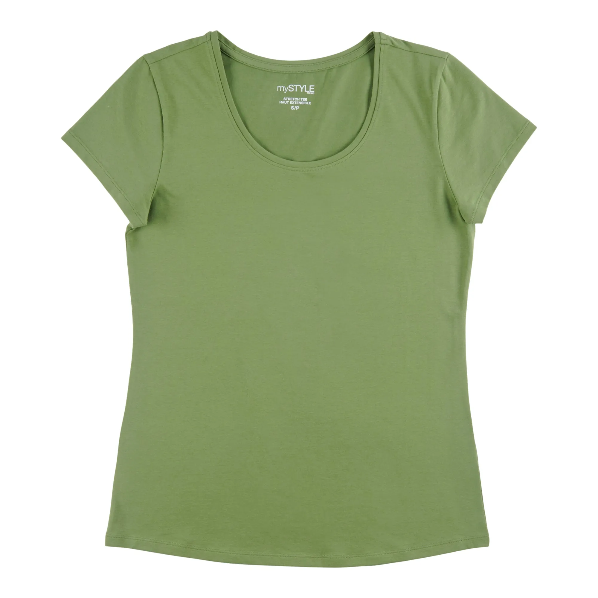 mySTYLE Women's Seasonal Scoop Neck Stretch T-Shirt sold by Giant Tiger
