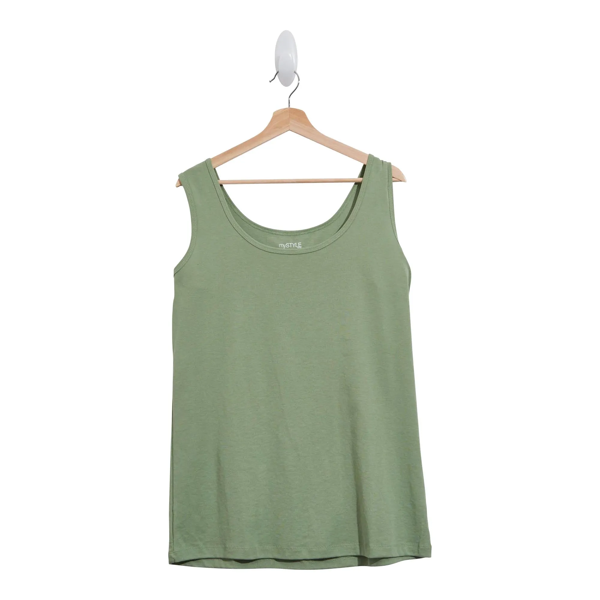 mySTYLE Women's Plus Rib Tank Top - 1X-3X sold by Giant Tiger