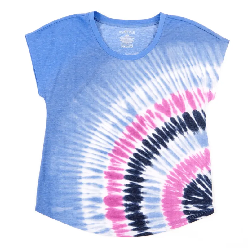 mySTYLE Women's Tie Dye Boyfriend T-Shirt sold by Giant Tiger