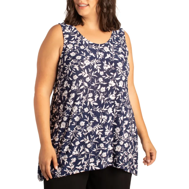 lily morgan Women's Plus Sharkbite Top - 1X-3X sold by Giant Tiger