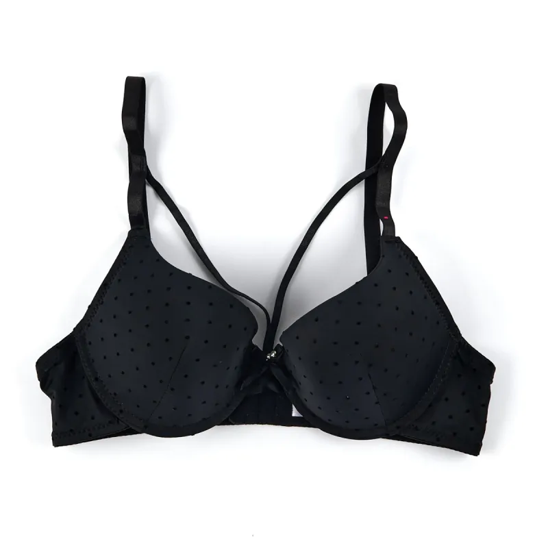 Carisma Women's Push-Up Flocked Bra sold by Giant Tiger