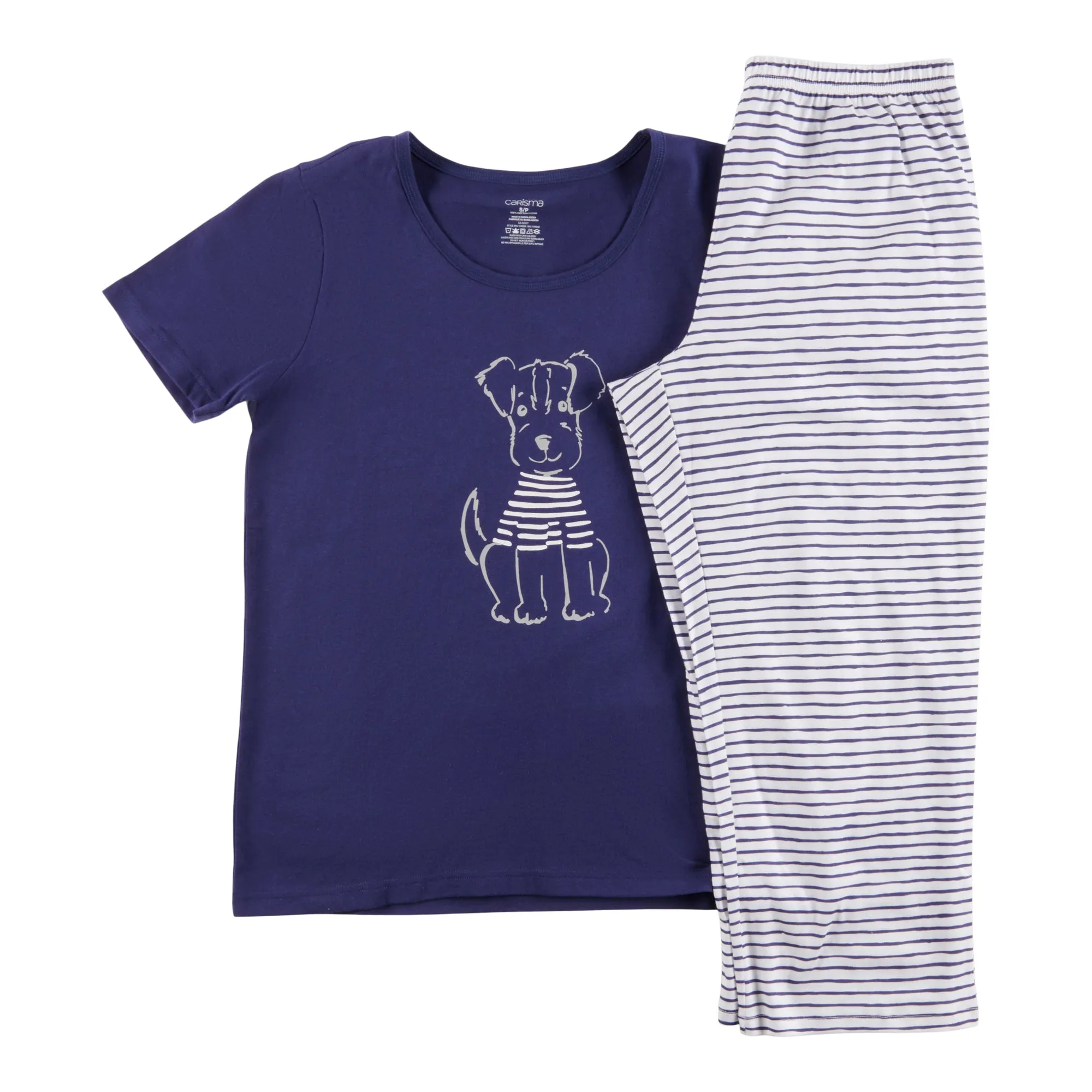 Carisma Women's Summer Tropics Pyjama Capri Set, 2-piece sold by Giant Tiger product image thumbnail 2