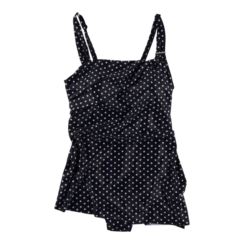 ACX Active Women's Plus Polka Dot One-Piece Bathing Suit sold by Giant Tiger
