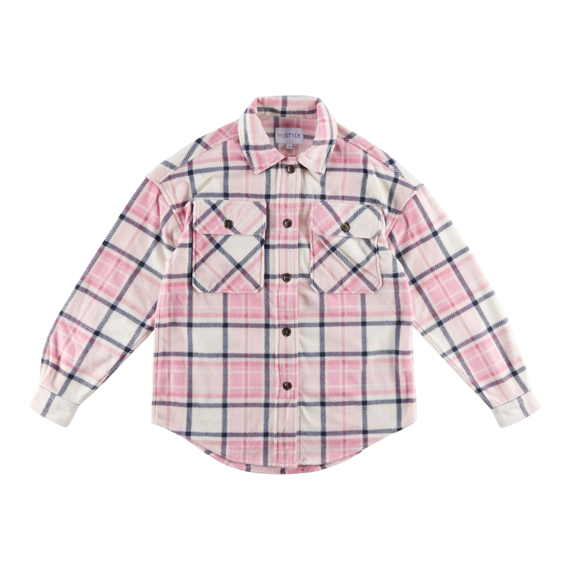 mySTYLE Women's Polar Fleece Shacket sold by Giant Tiger product image thumbnail 4