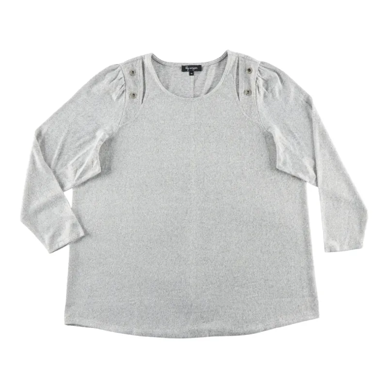 lily morgan Women's Plus Fashion Spring Flair Blouse sold by Giant Tiger