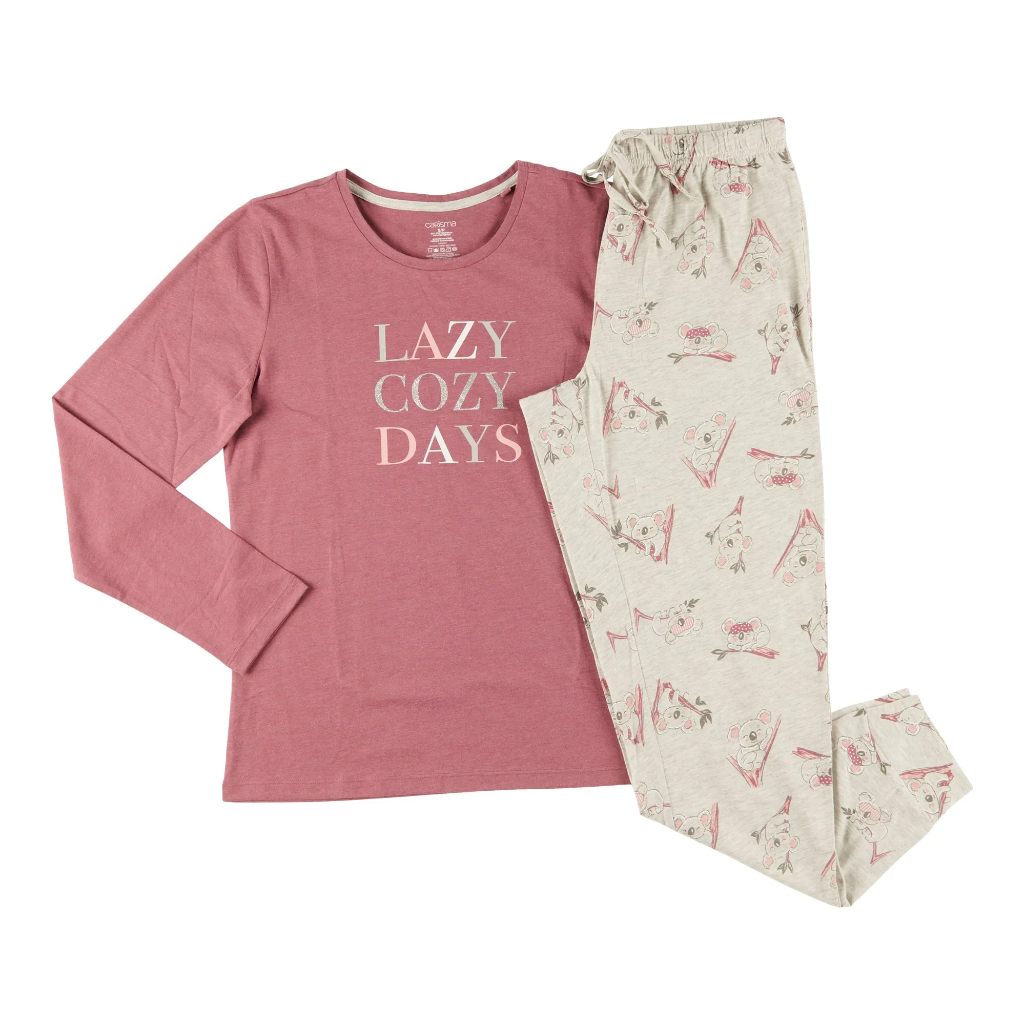 Carisma Women's Cotton Knit PJ Set, 2-Pieces sold by Giant Tiger product image thumbnail 4