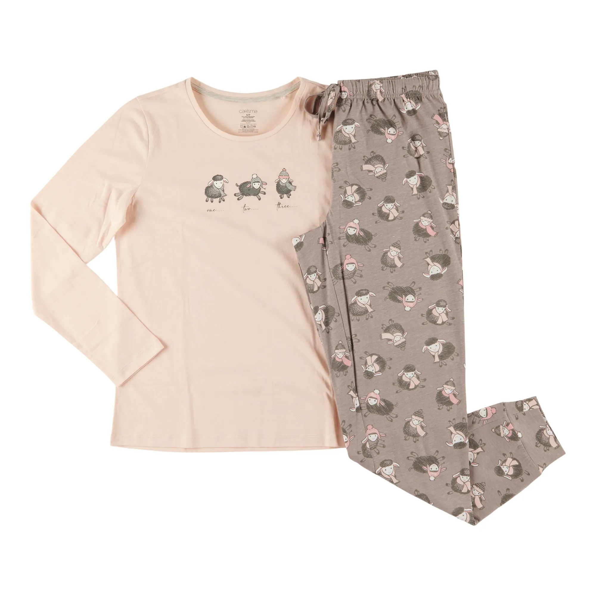 Carisma Women's Cotton Knit PJ Set, 2-Pieces sold by Giant Tiger product image thumbnail 2