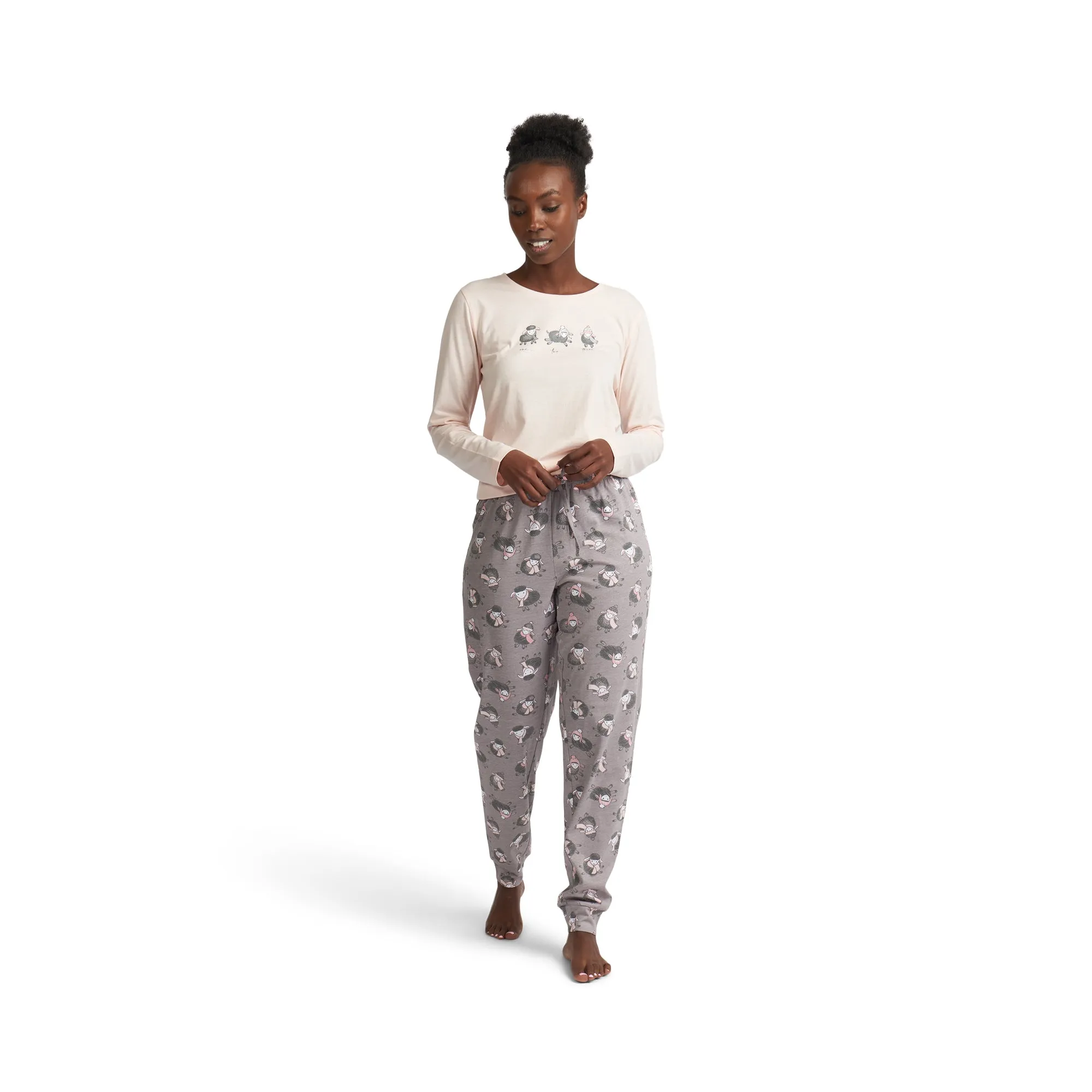 Carisma Women's Cotton Knit PJ Set, 2-Pieces sold by Giant Tiger product image thumbnail 3
