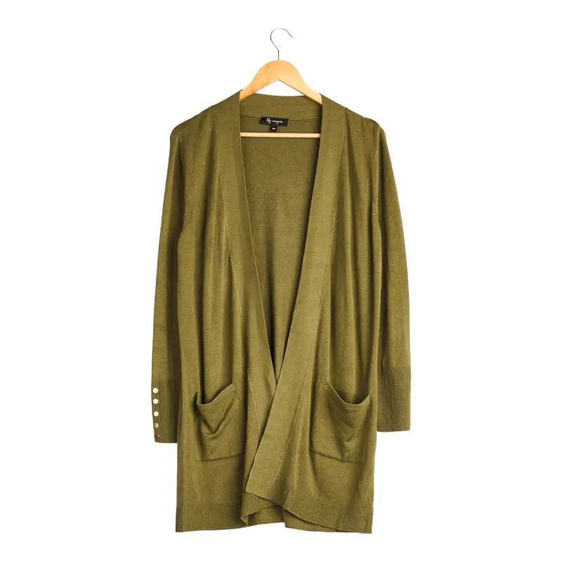 lily morgan Women's Open Front Cardigan with Pockets sold by Giant Tiger