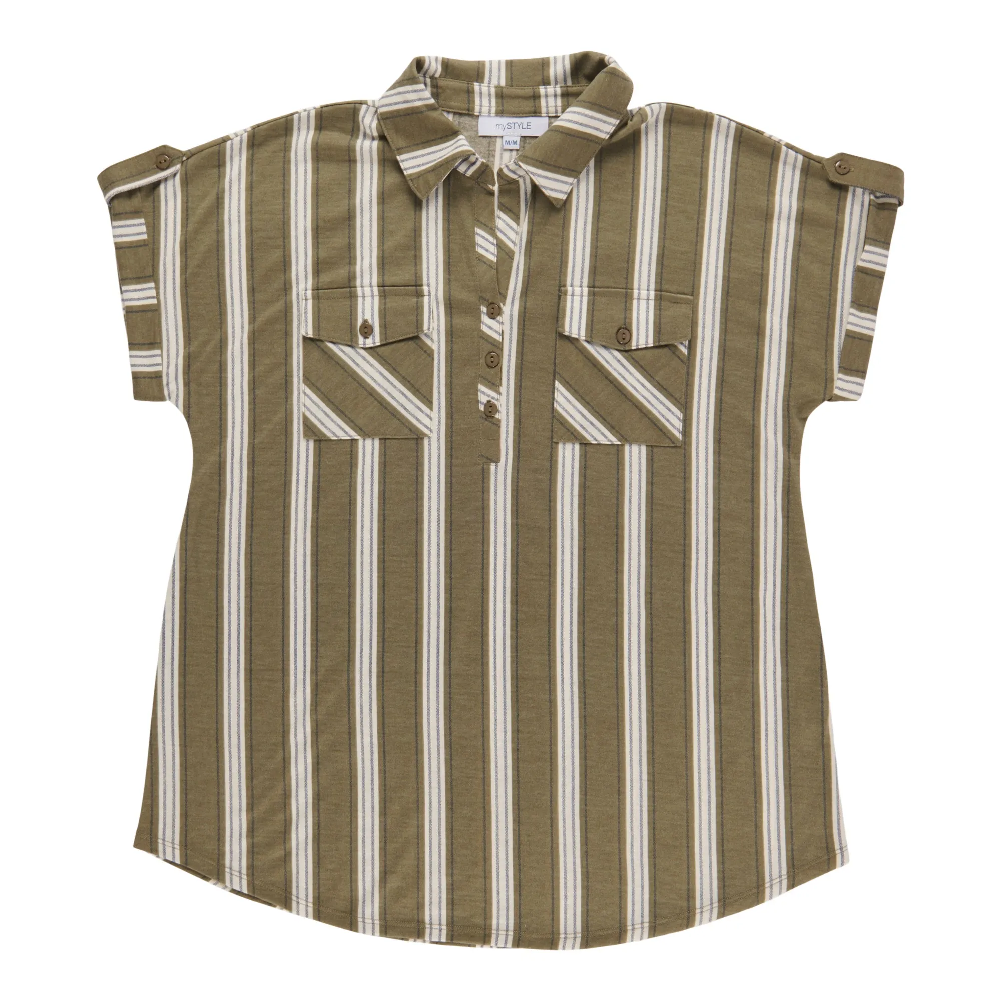 mySTYLE Women's Collared Printed Blouse sold by Giant Tiger product image thumbnail 2