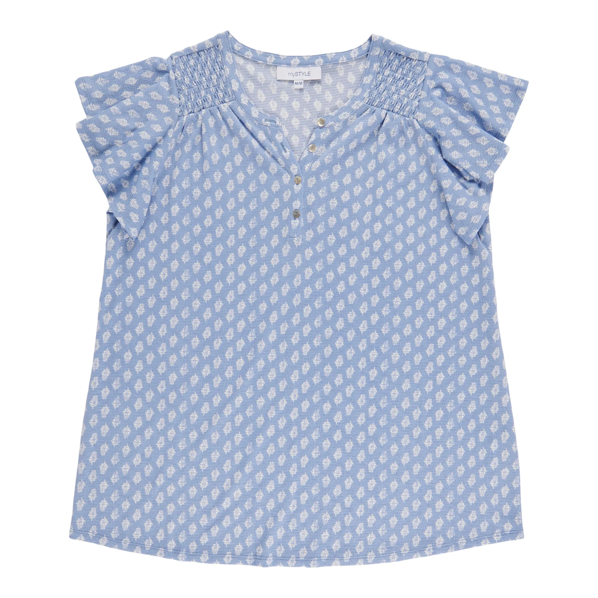 mySTYLE Women's Flutter Top sold by Giant Tiger