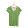 Women's Printed Button Flutter Sleeve Top sold by Giant Tiger