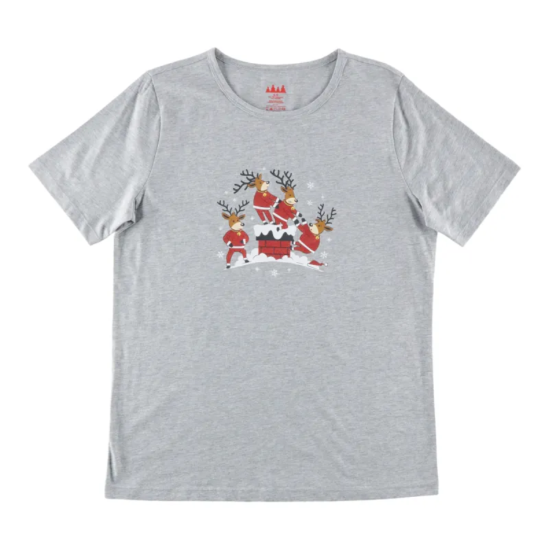 Comfy Cozy Women's Novelty Short Sleeve T-Shirt sold by Giant Tiger