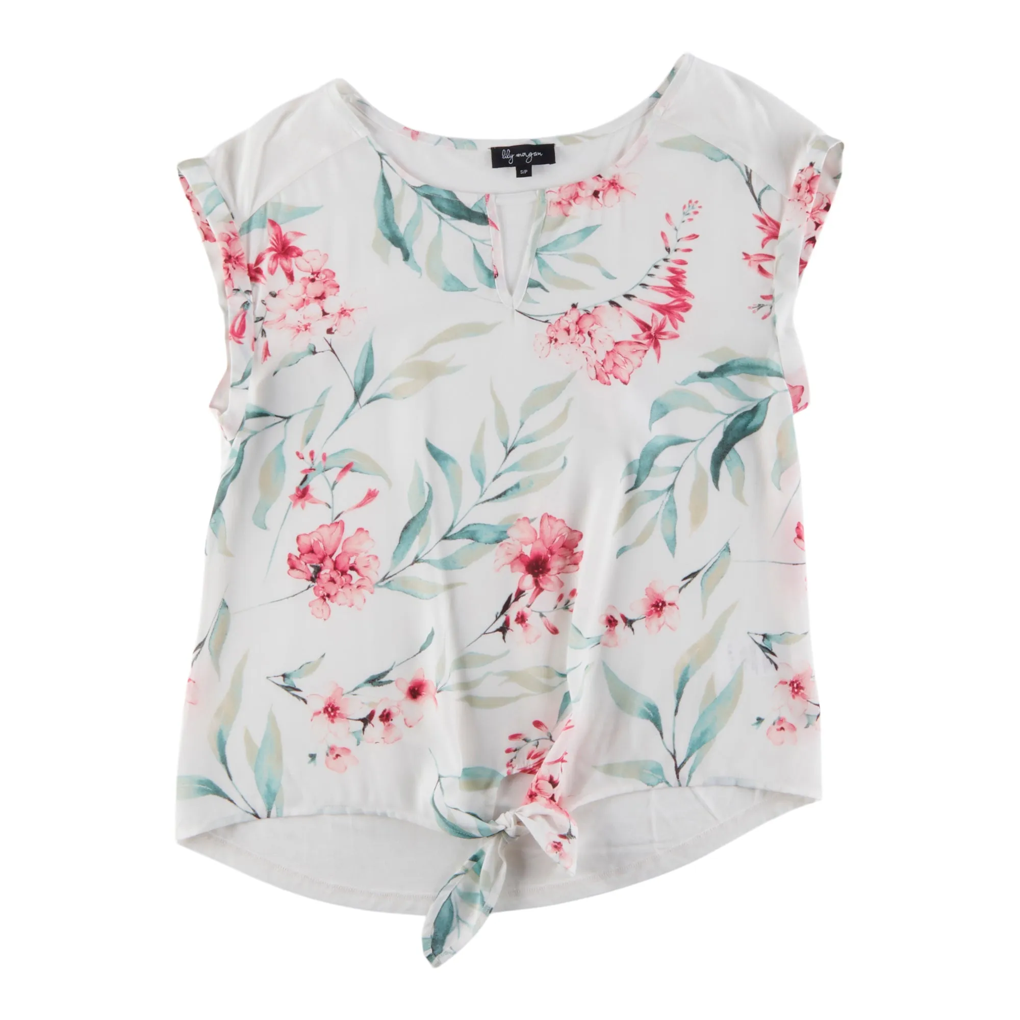 lily morgan Women's Trendsetters Knit Back Keyhole Blouse sold by Giant Tiger product image thumbnail 4