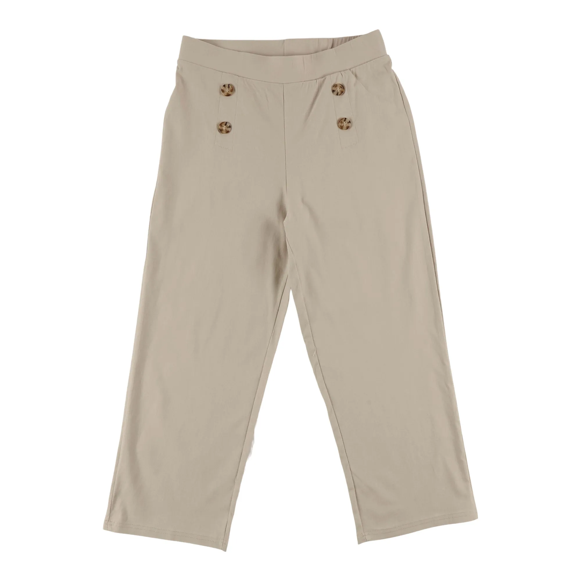 lily morgan Women's Trend Edit Solid 4 Button Crop Pants sold by Giant Tiger product image thumbnail 2