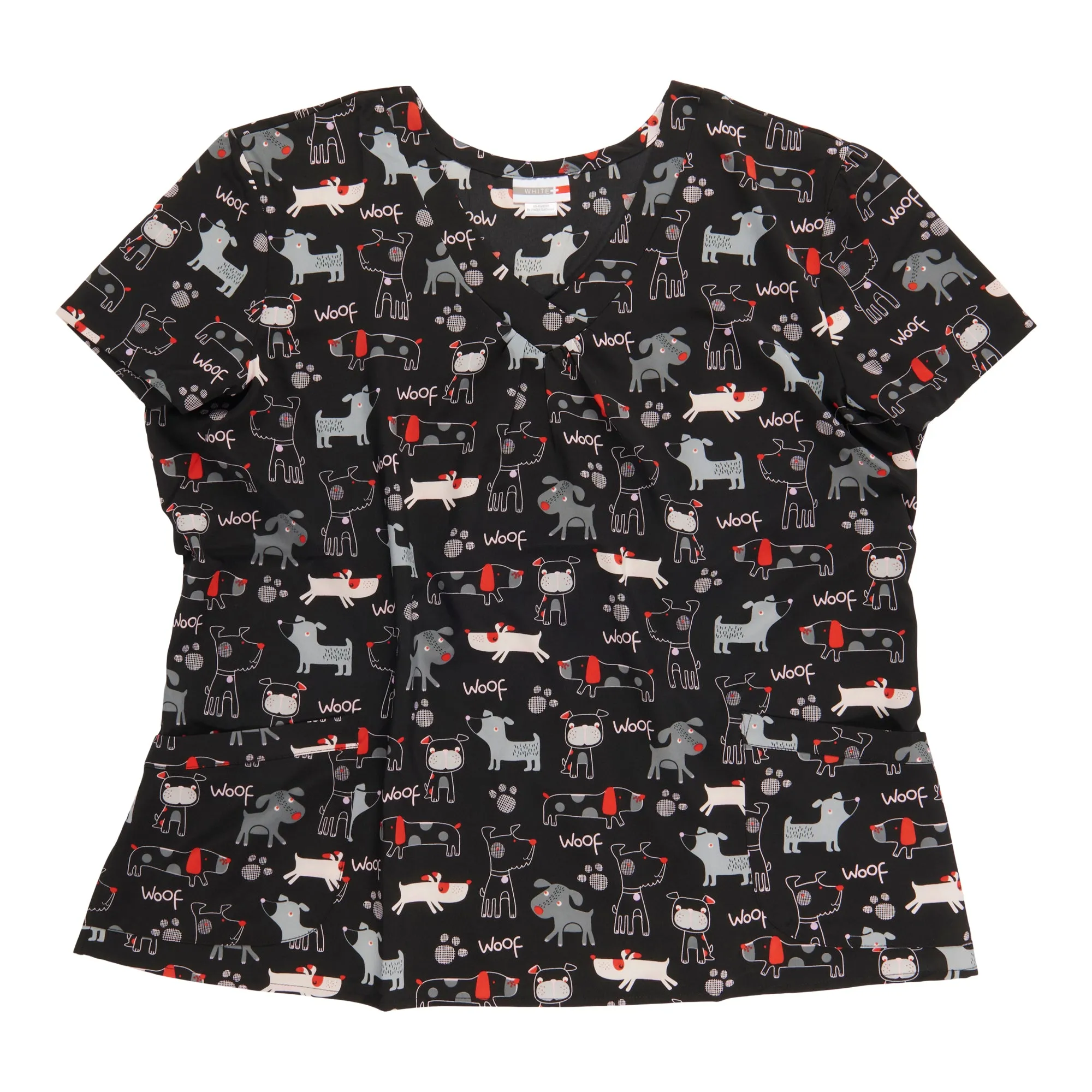 Options Women's Printed Scrub Top sold by Giant Tiger product image thumbnail 3