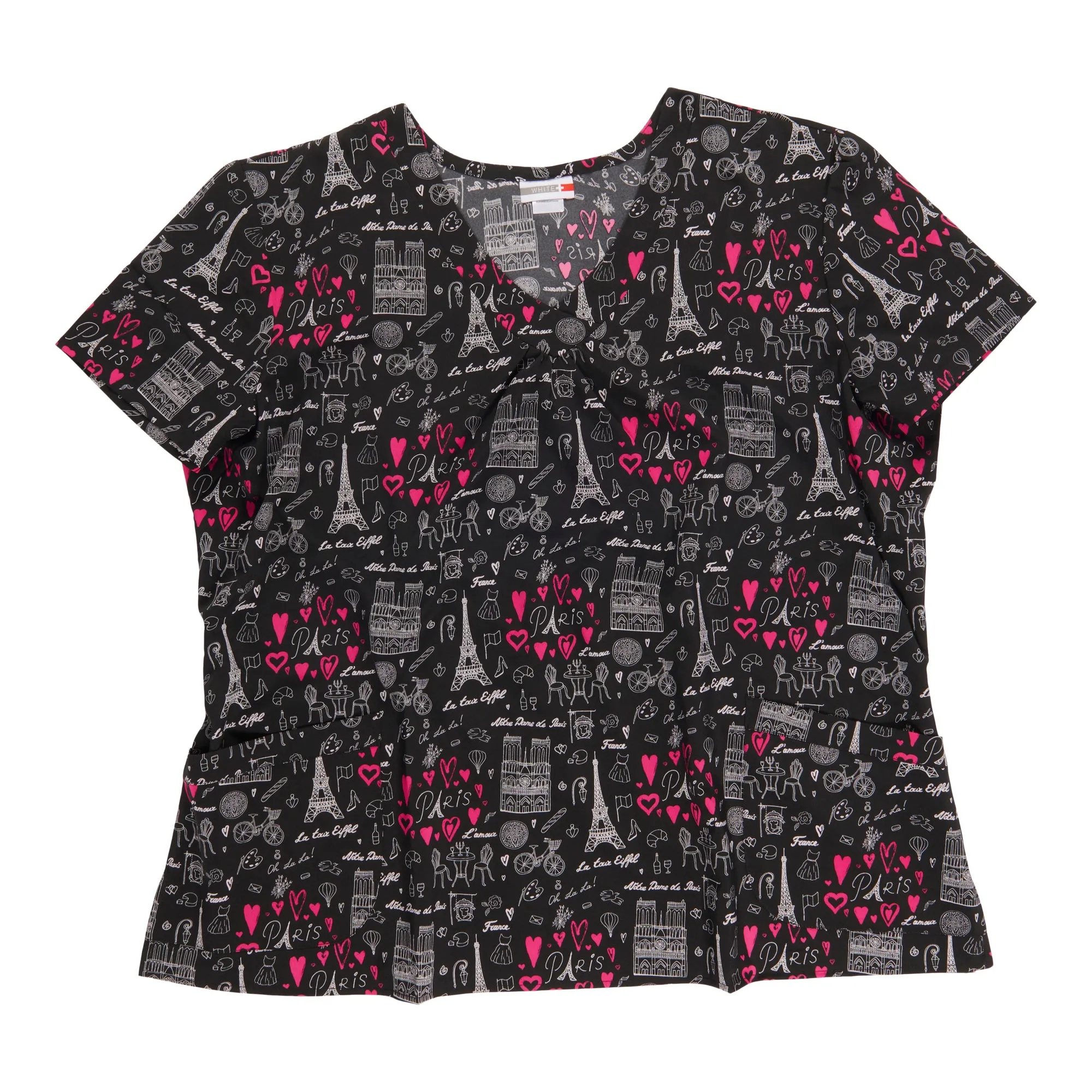 Options Women's Printed Scrub Top sold by Giant Tiger product image thumbnail 2