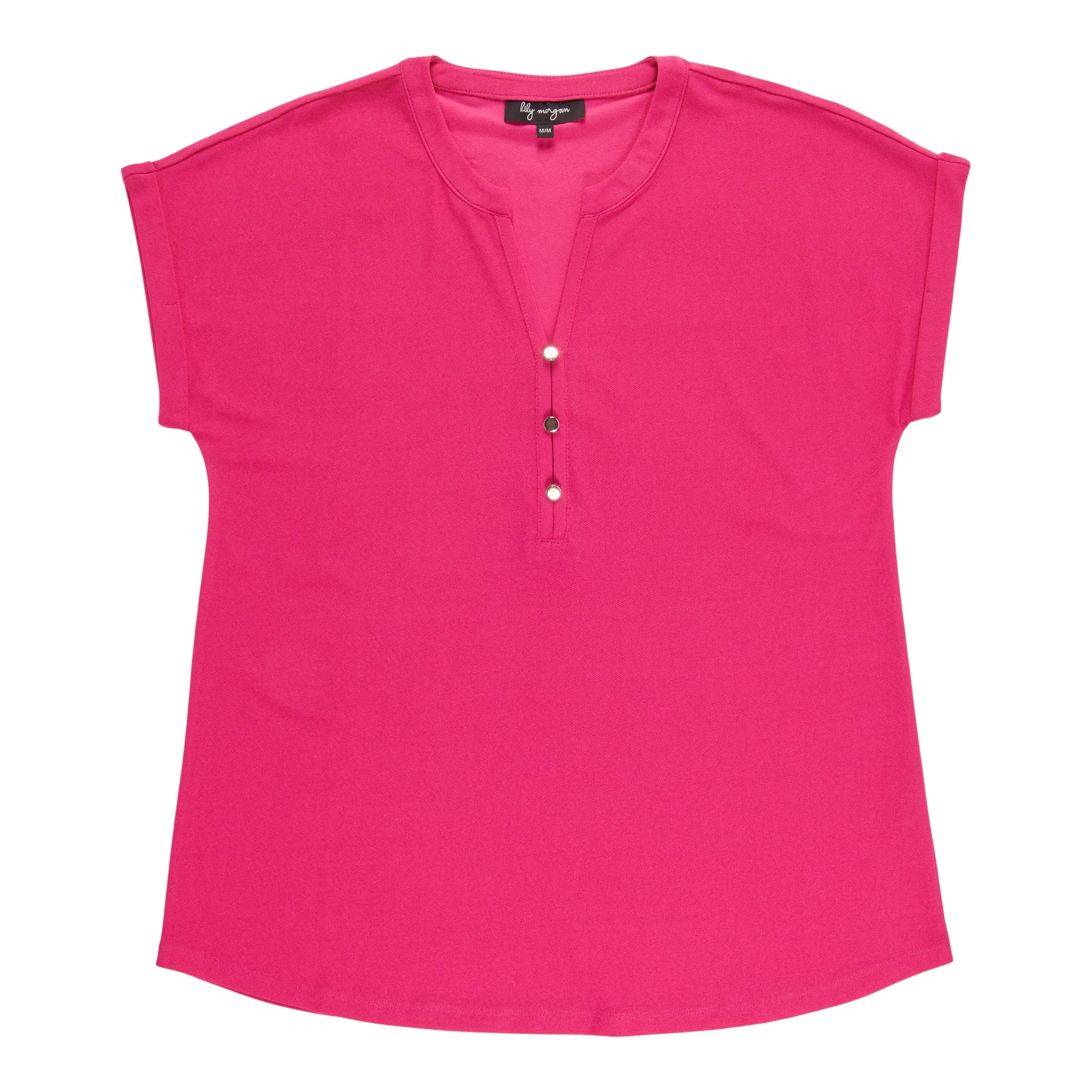 lily morgan Women's Button Front Top sold by Giant Tiger product image thumbnail 4