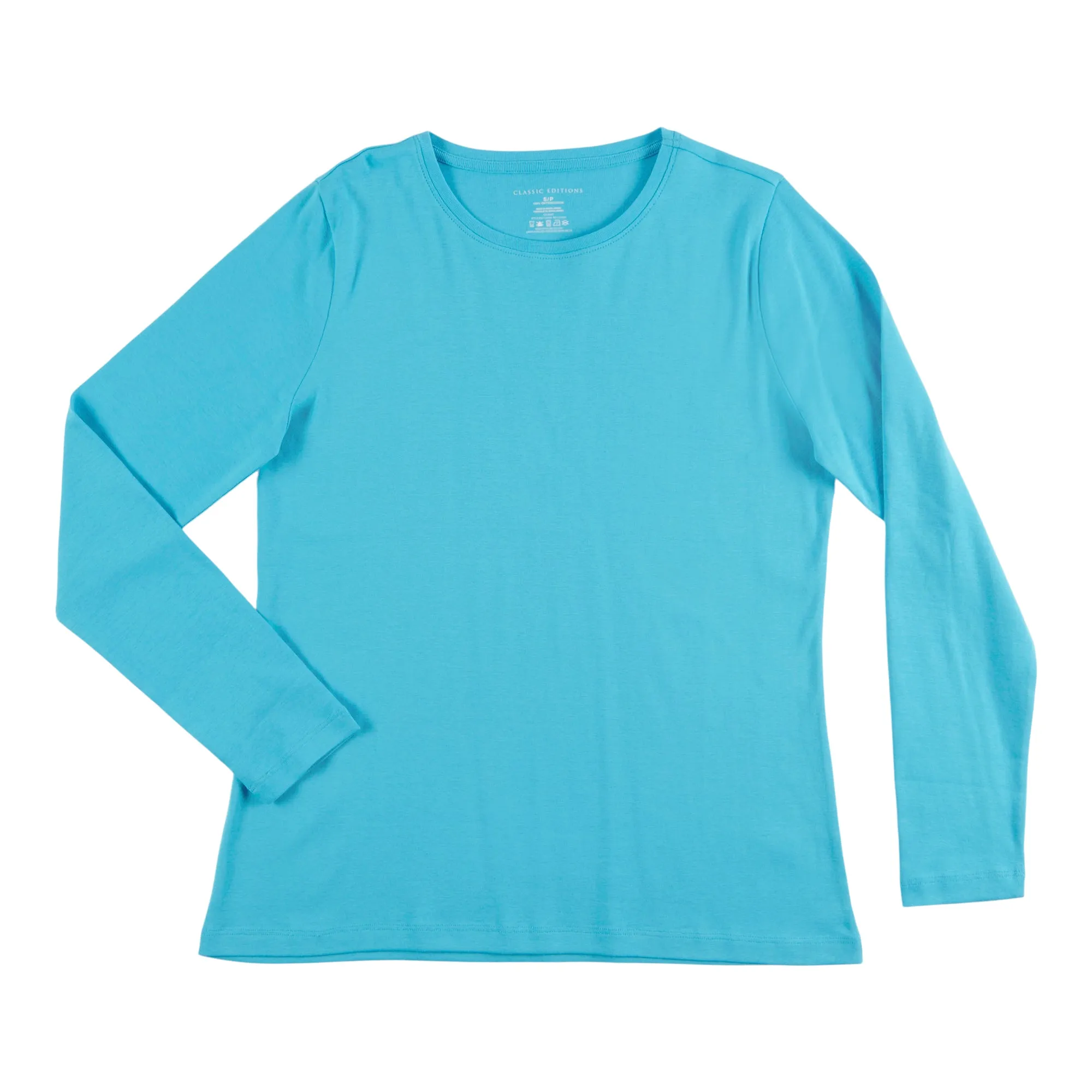 Classic Editions Women's Spring View Crew Neck Long Sleeve Ribbed Top sold by Giant Tiger