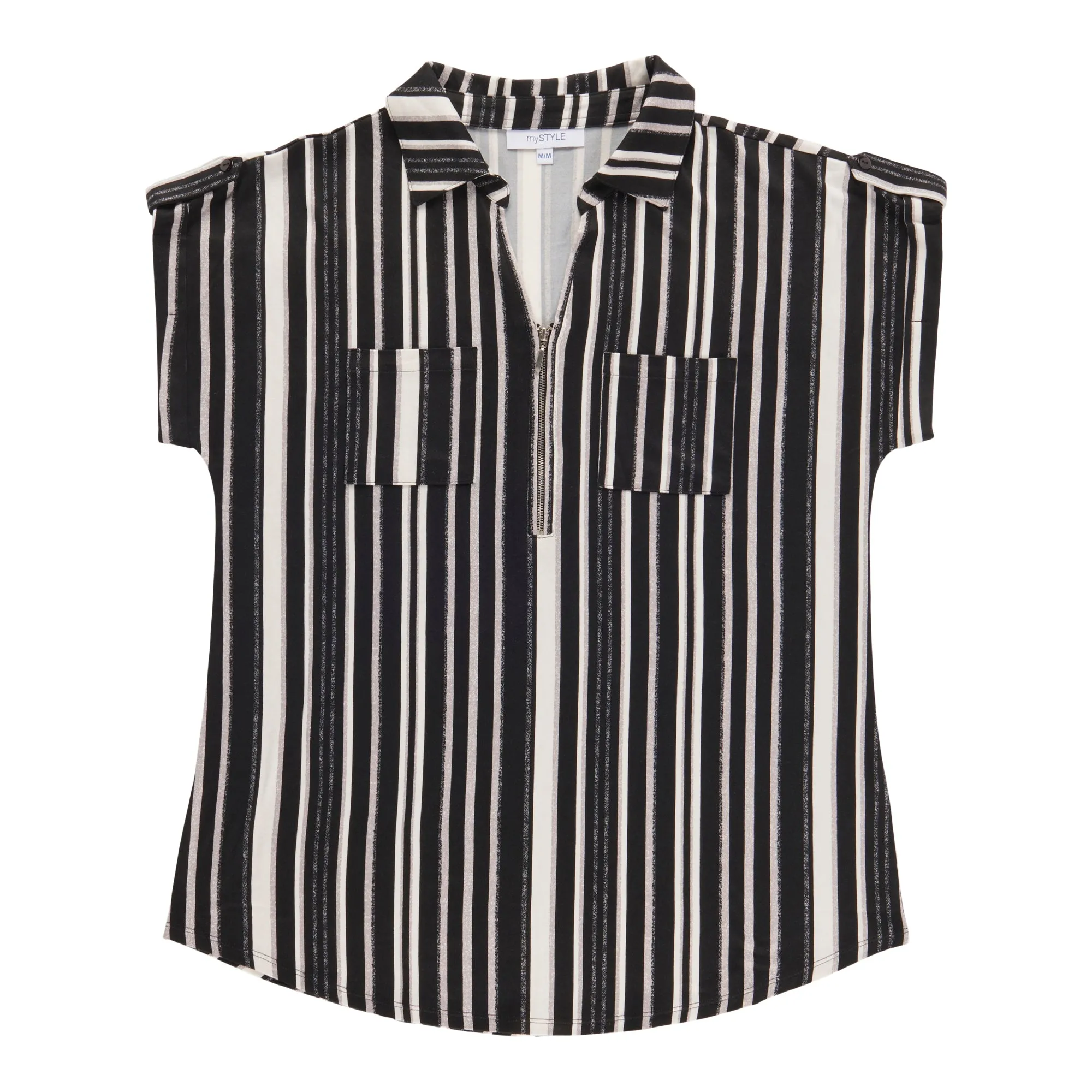 mySTYLE Women's V-Neck Blouse sold by Giant Tiger