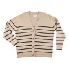 mySTYLE Women's Plus New Wave Stripe Cardigan sold by Giant Tiger