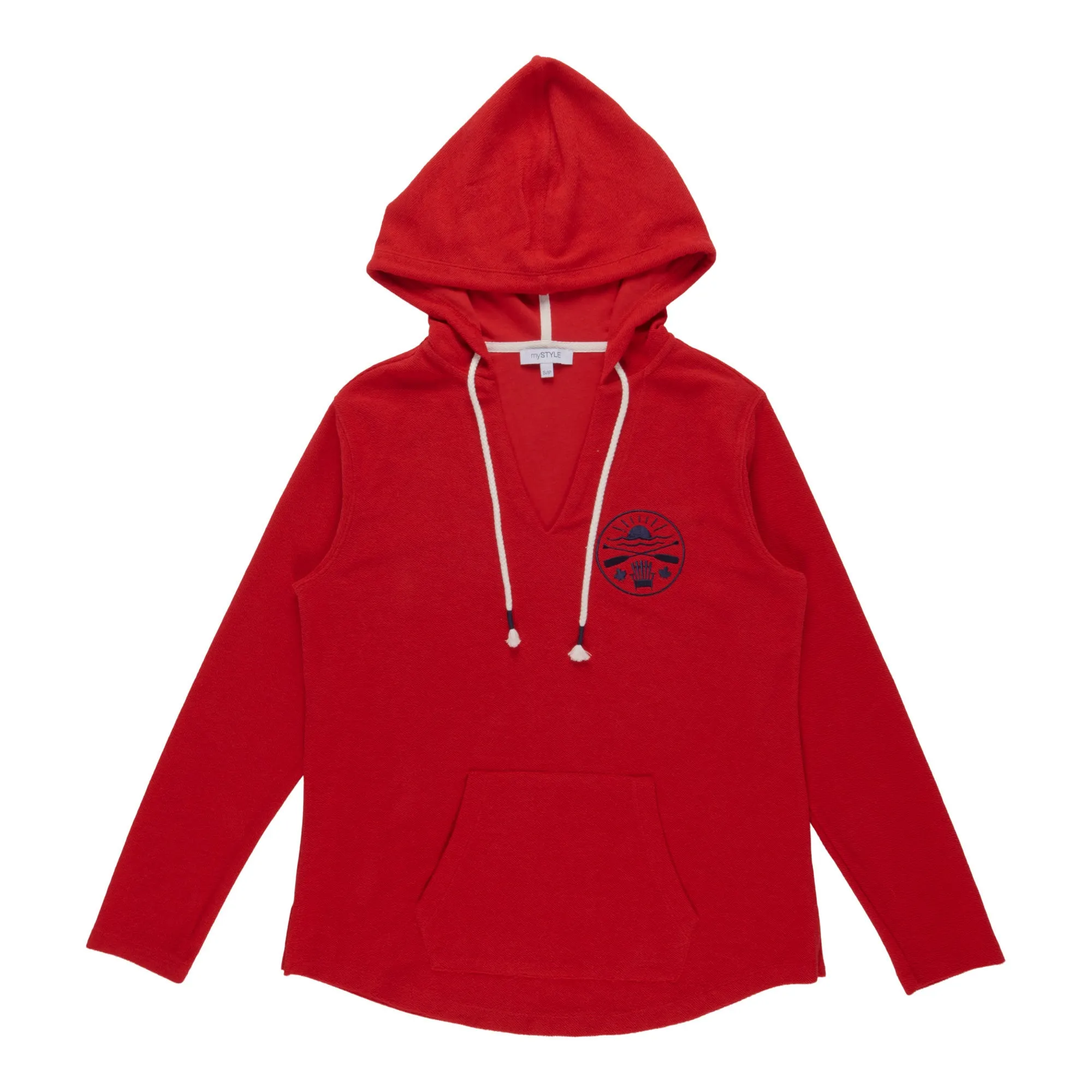 mySTYLE Women's Drawstring Striped Hoodie sold by Giant Tiger product image thumbnail 3