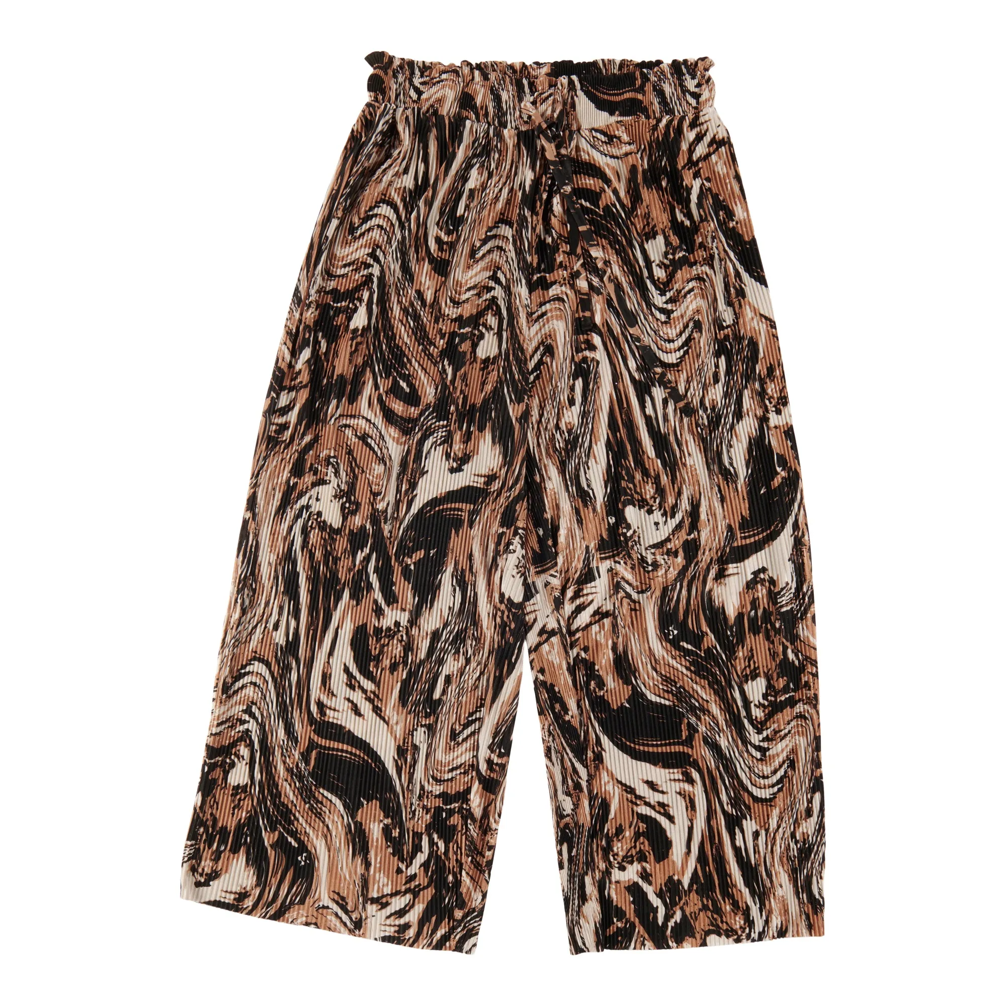 lily morgan Women's Exotic Printed Pleated Crop Capris sold by Giant Tiger product image thumbnail 2