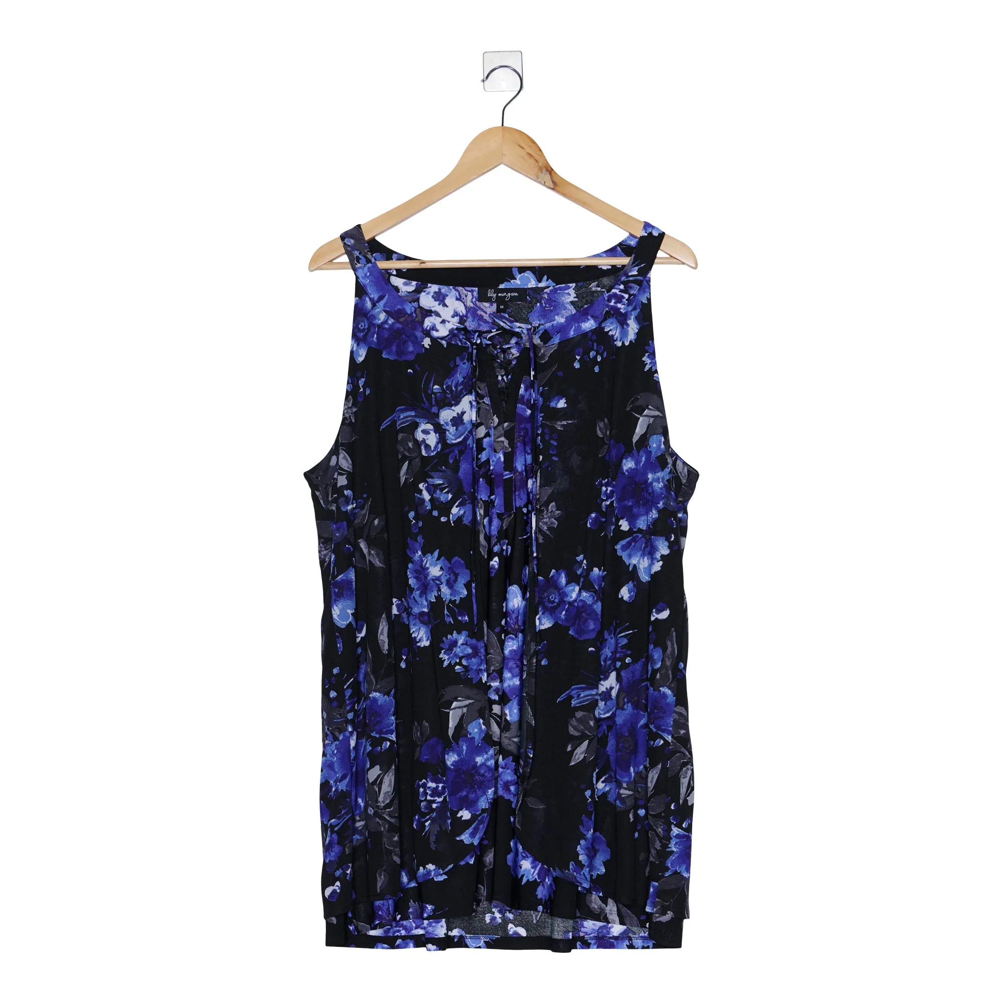 lily morgan Women's Plus Printed Mesh Tank sold by Giant Tiger product image thumbnail 4