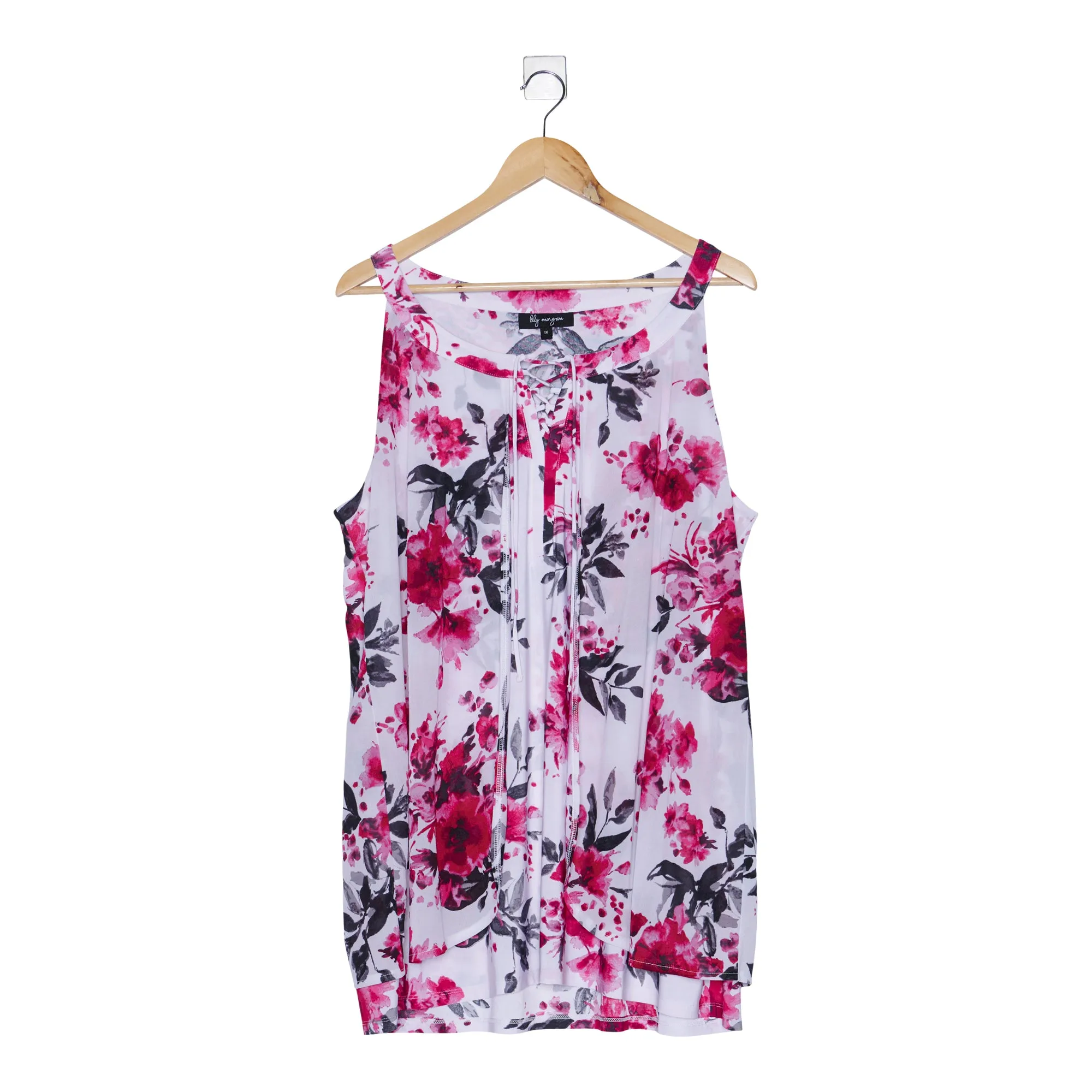 lily morgan Women's Plus Printed Mesh Tank sold by Giant Tiger product image thumbnail 3