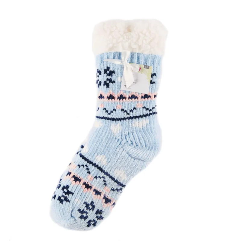 Carisma Women's Chenille Slipper Socks sold by Giant Tiger