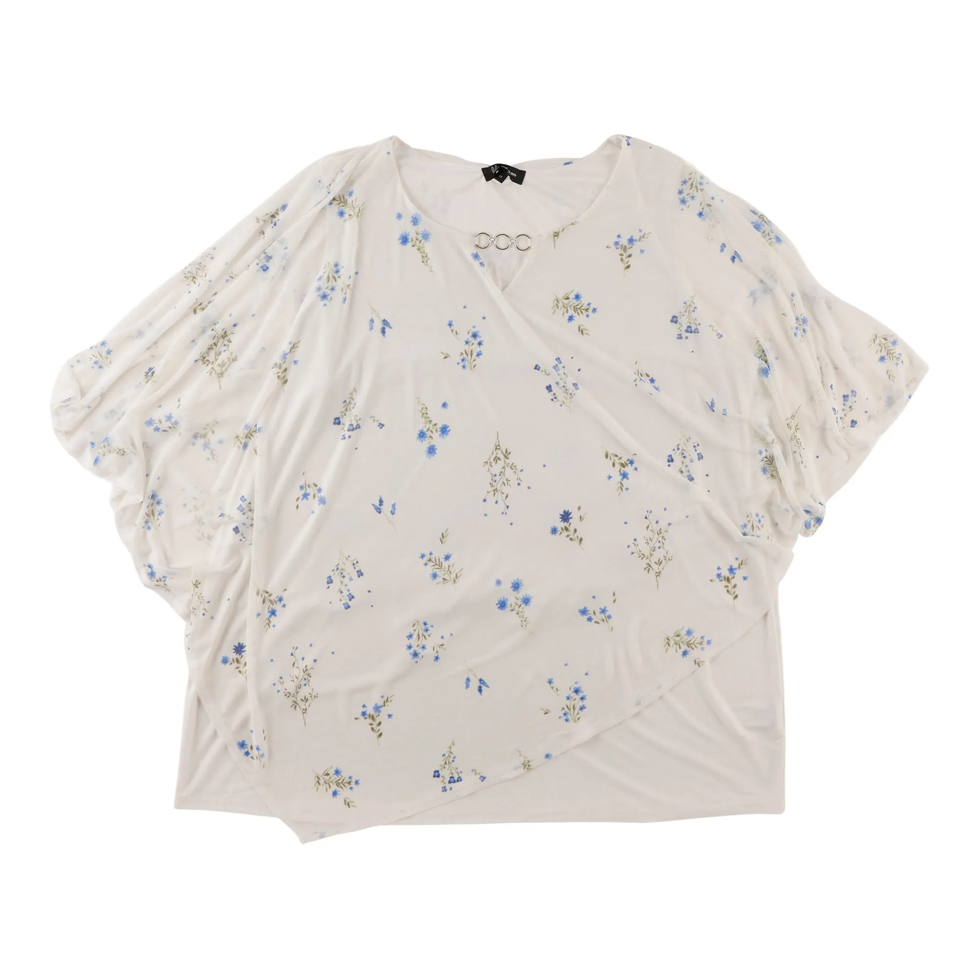 lily morgan Women's Plus Round Neck Ring Detail Blouse sold by Giant Tiger product image thumbnail 3