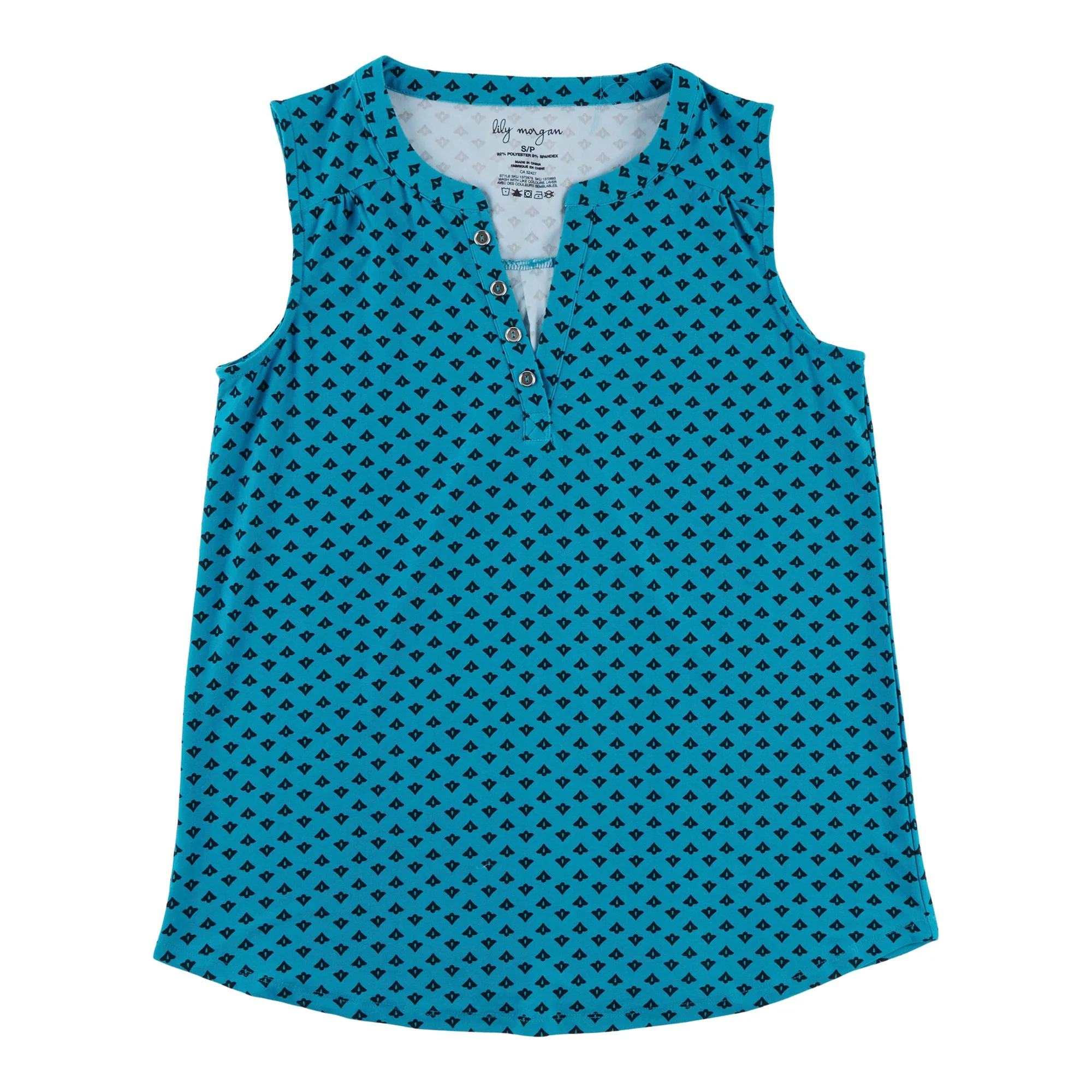 lily morgan Women's Printed Button Detail Camisole sold by Giant Tiger product image thumbnail 4