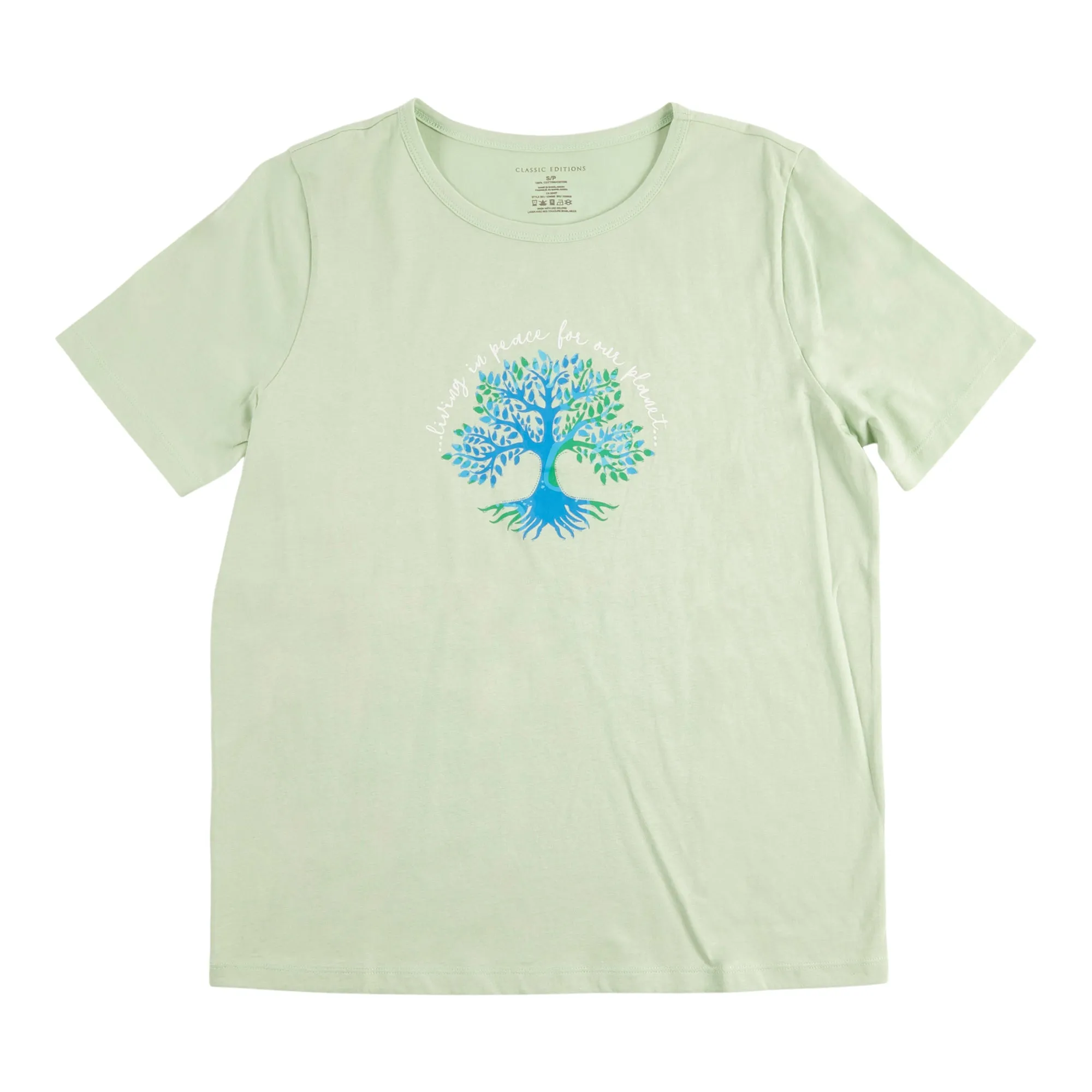 Classic Editions Women's Earth Day T-Shirt sold by Giant Tiger