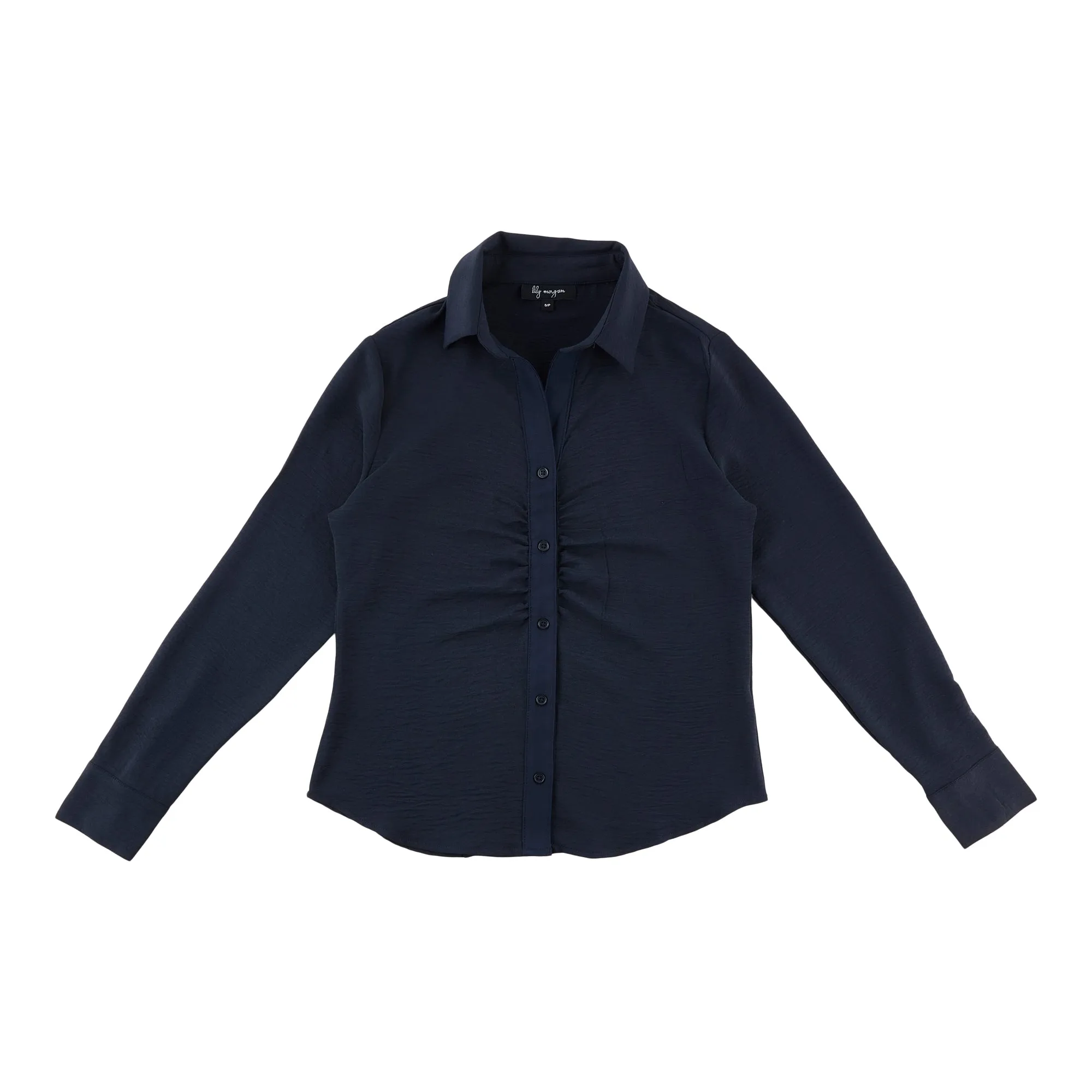 lily morgan Women's Ruched Front Blouse sold by Giant Tiger