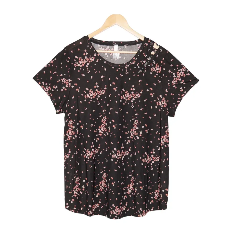 Women's Plus Eyelet Trim Top sold by Giant Tiger