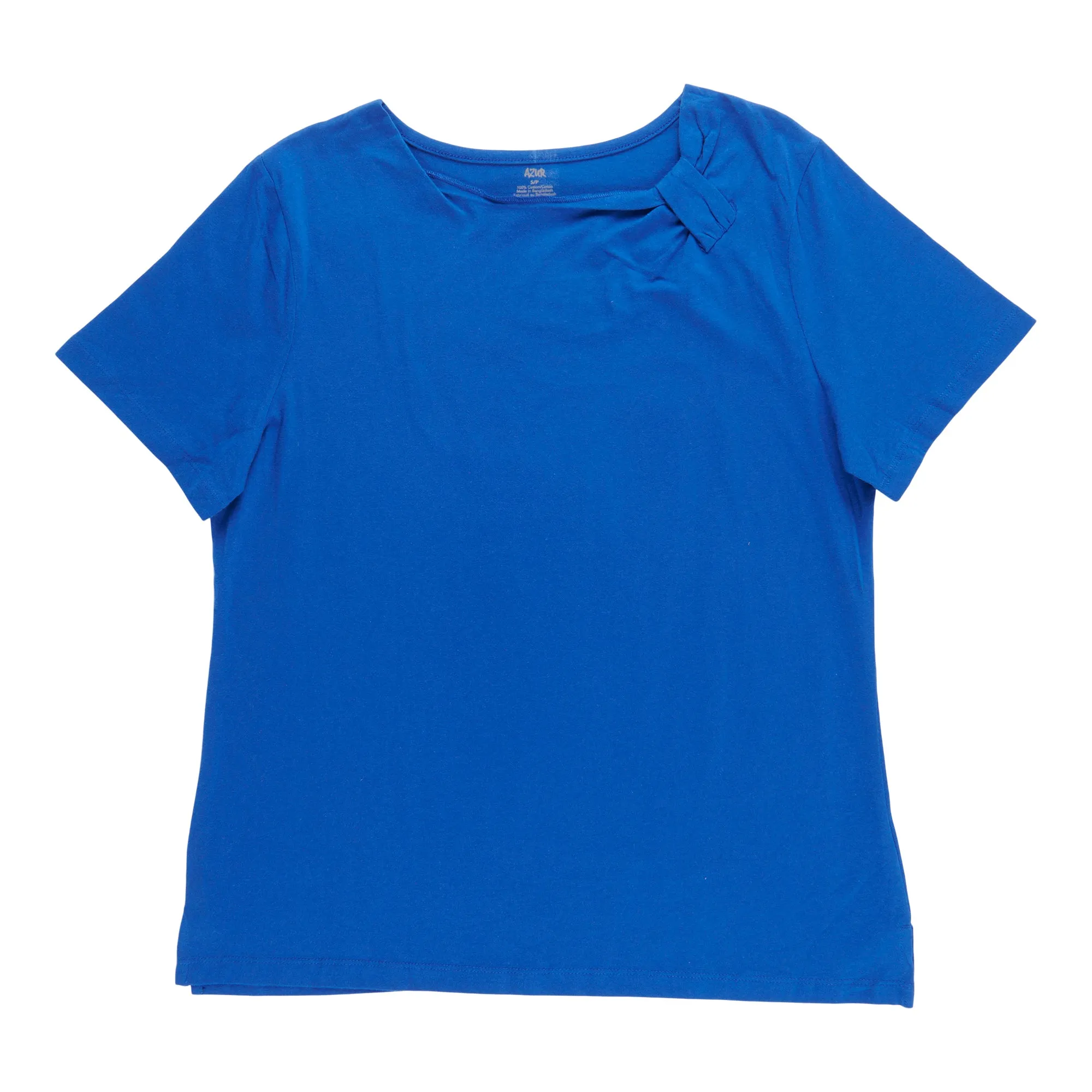 Women's Casual Crew Neck T-Shirt with Bow sold by Giant Tiger product image thumbnail 2