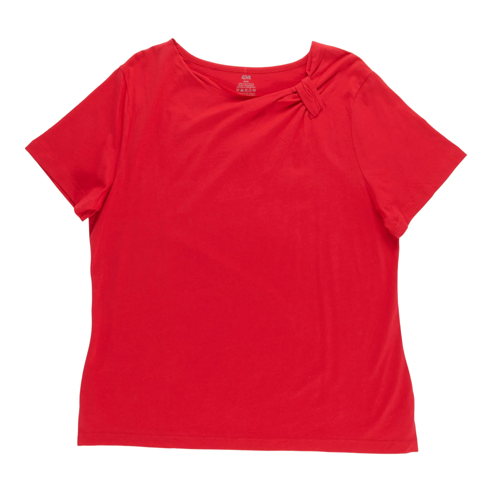 Women's Casual Crew Neck T-Shirt with Bow sold by Giant Tiger product image thumbnail 3