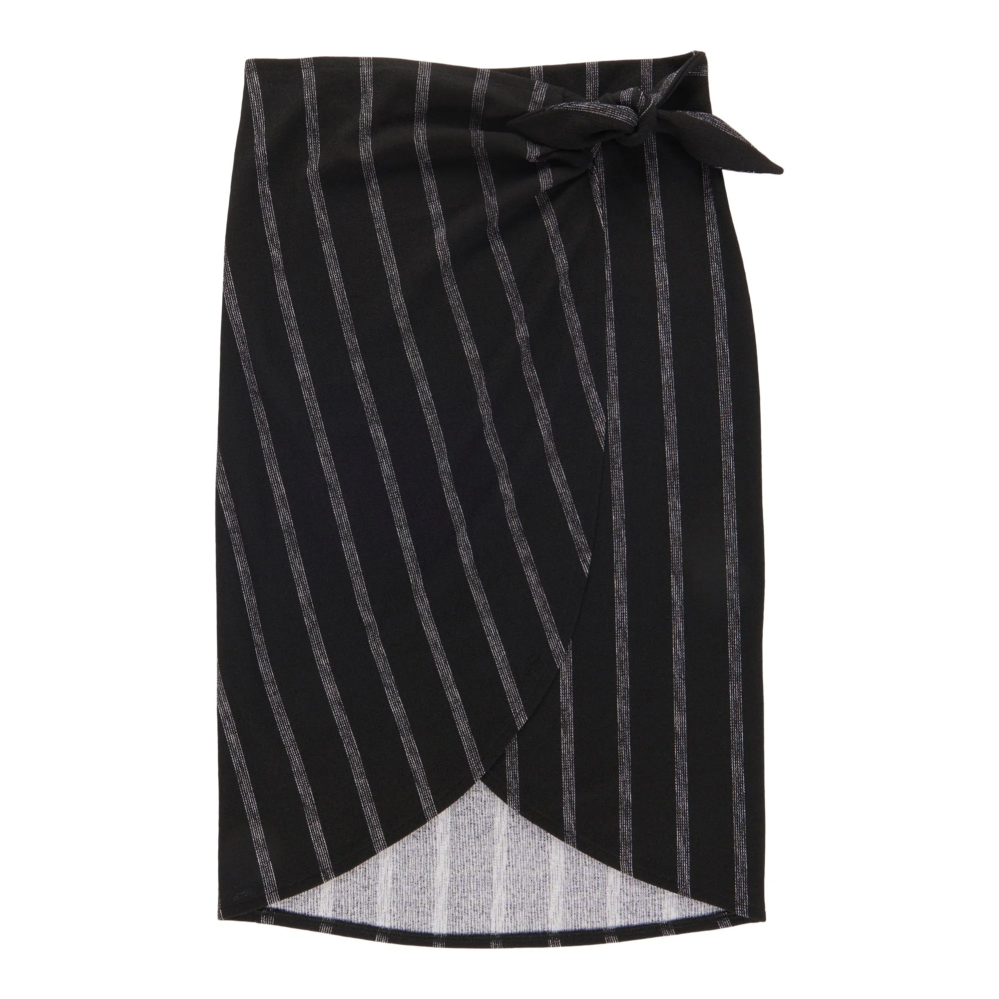 lily morgan Women's Exotic Striped Wrap Skirt sold by Giant Tiger