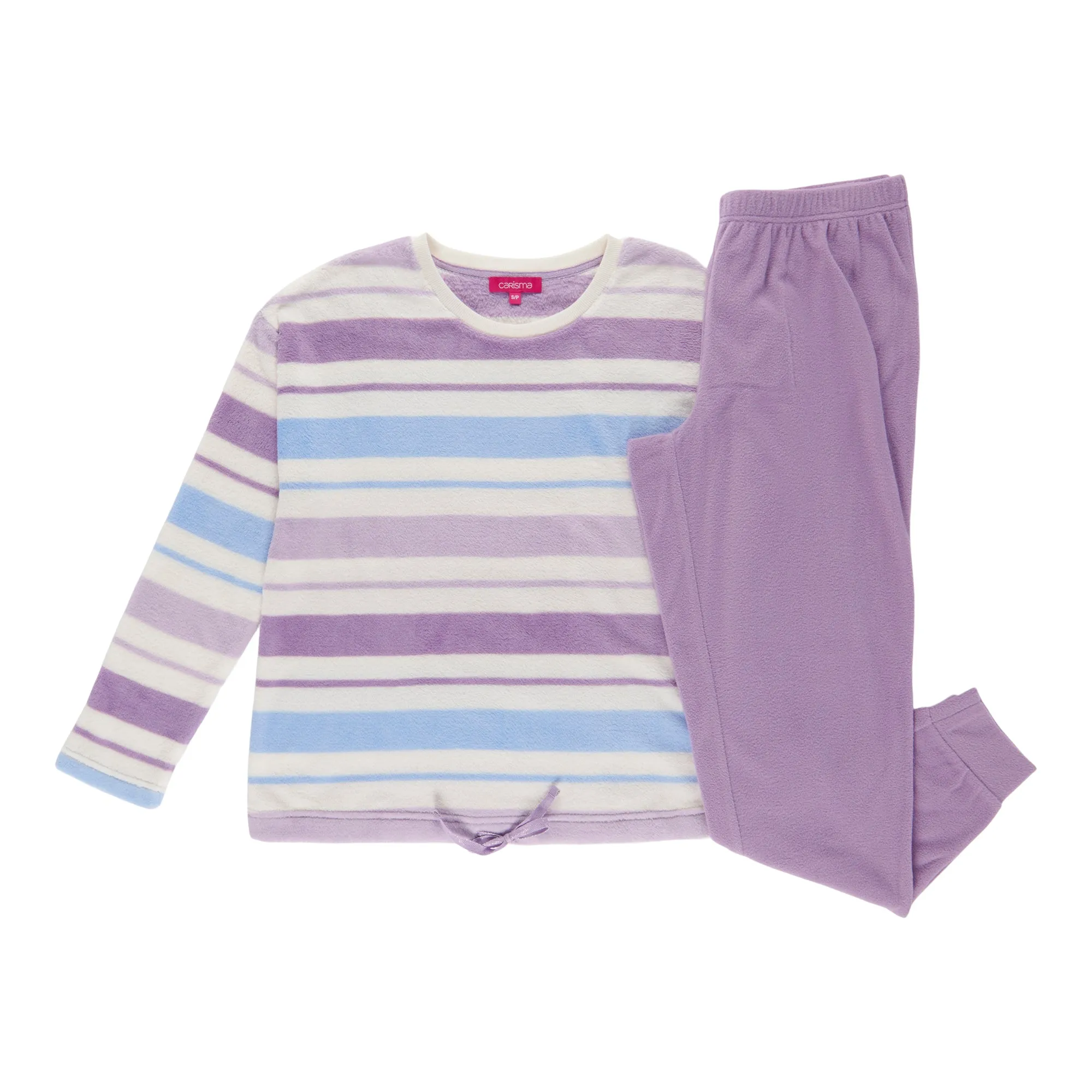 Carisma Women's Plush Micro-Polar PJ Set, 2-Piece sold by Giant Tiger product image thumbnail 3