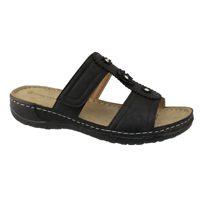 Classic Editions Women's Comfort Floral Sandals made by Giant Tiger