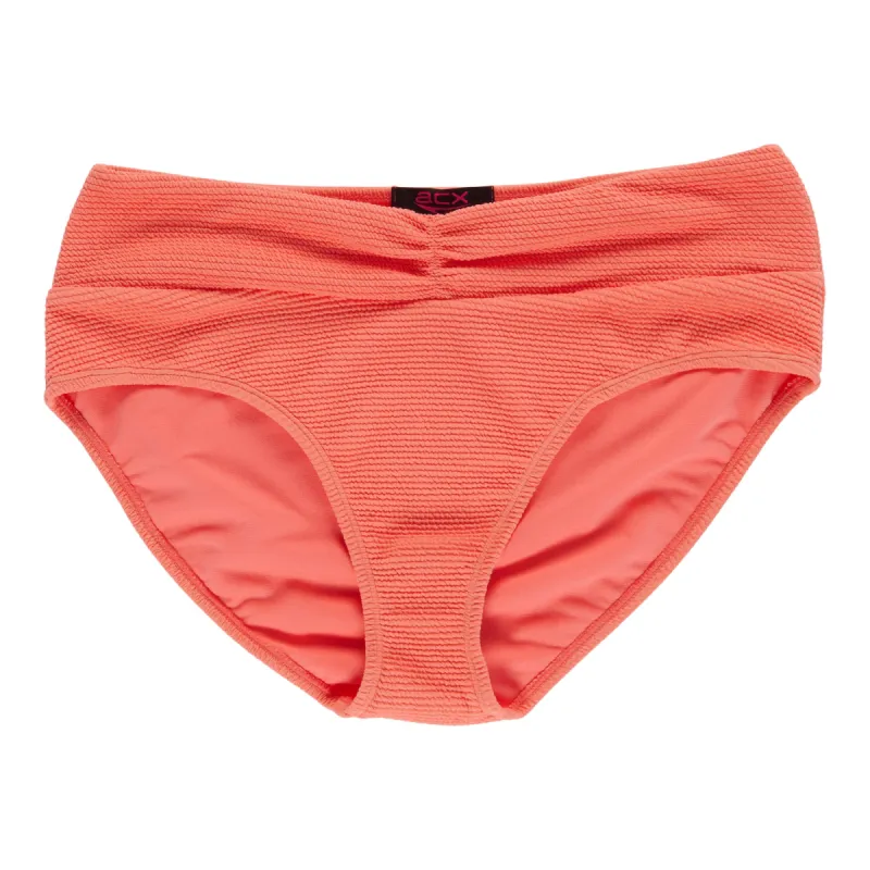 ACX Active Women's Coral Textured High Waisted Bikini Bottoms sold by Giant Tiger