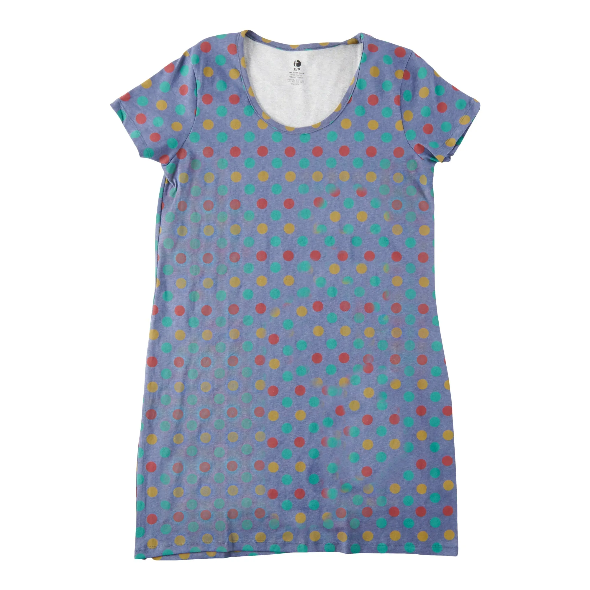 Women's Printed Short Sleeve Cotton Sleepshirt sold by Giant Tiger product image thumbnail 5
