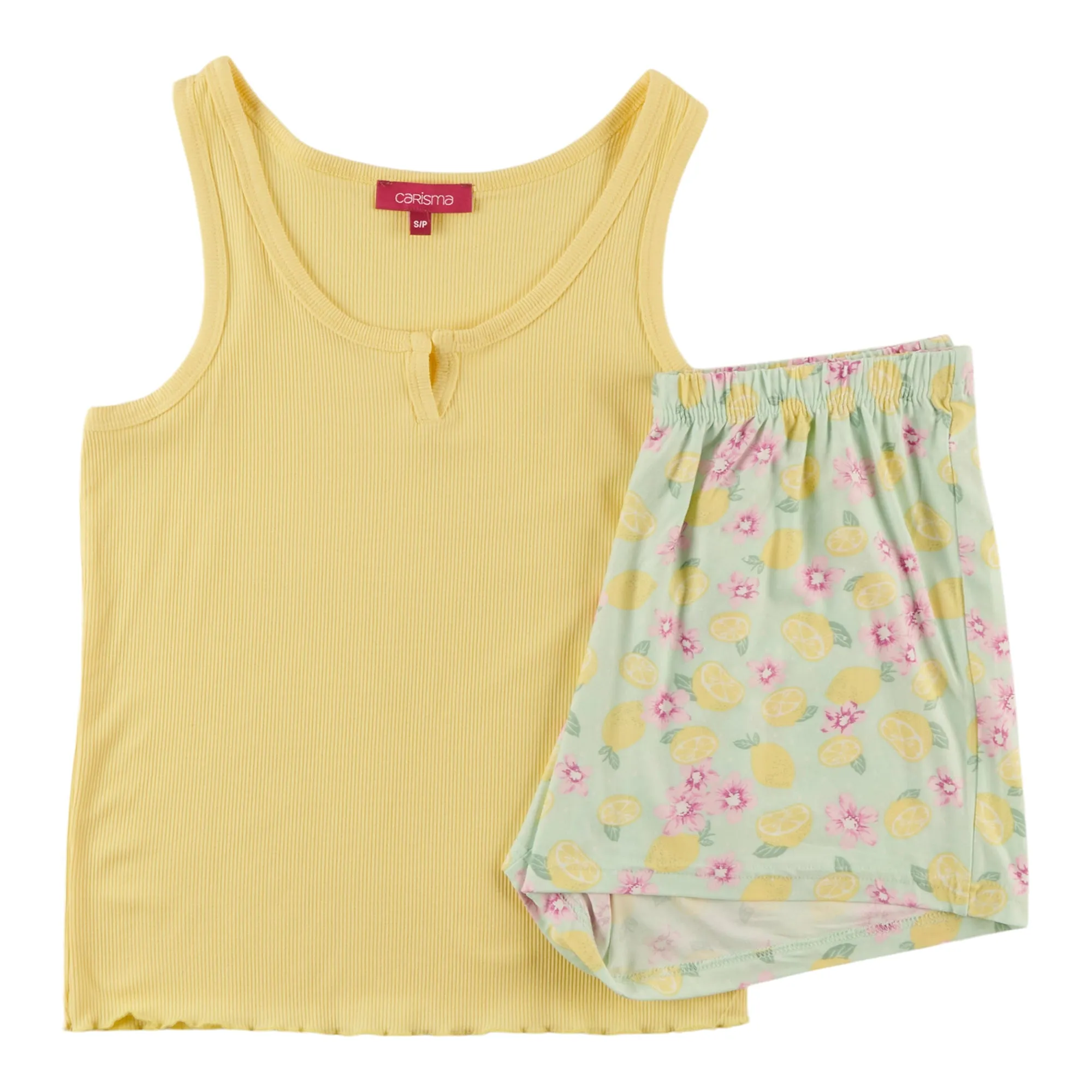 Carisma Women's Tank Top and Boxer PJ Set, 2-Piece sold by Giant Tiger product image thumbnail 3