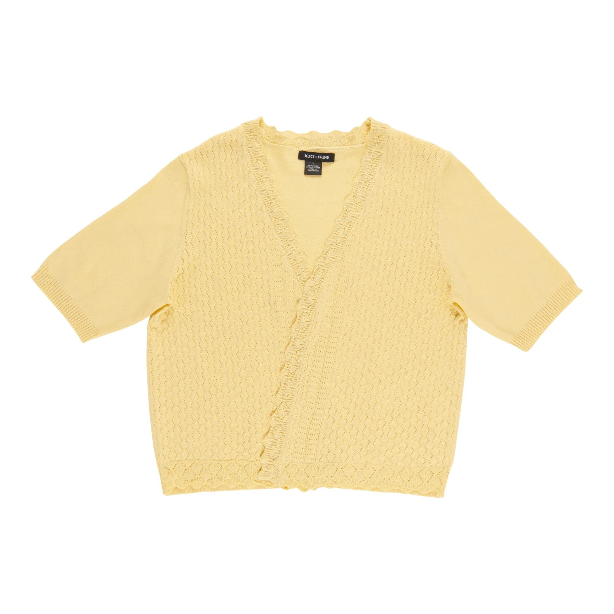 Women's Short Sleeve Open Front Cardigan sold by Giant Tiger product image thumbnail 4