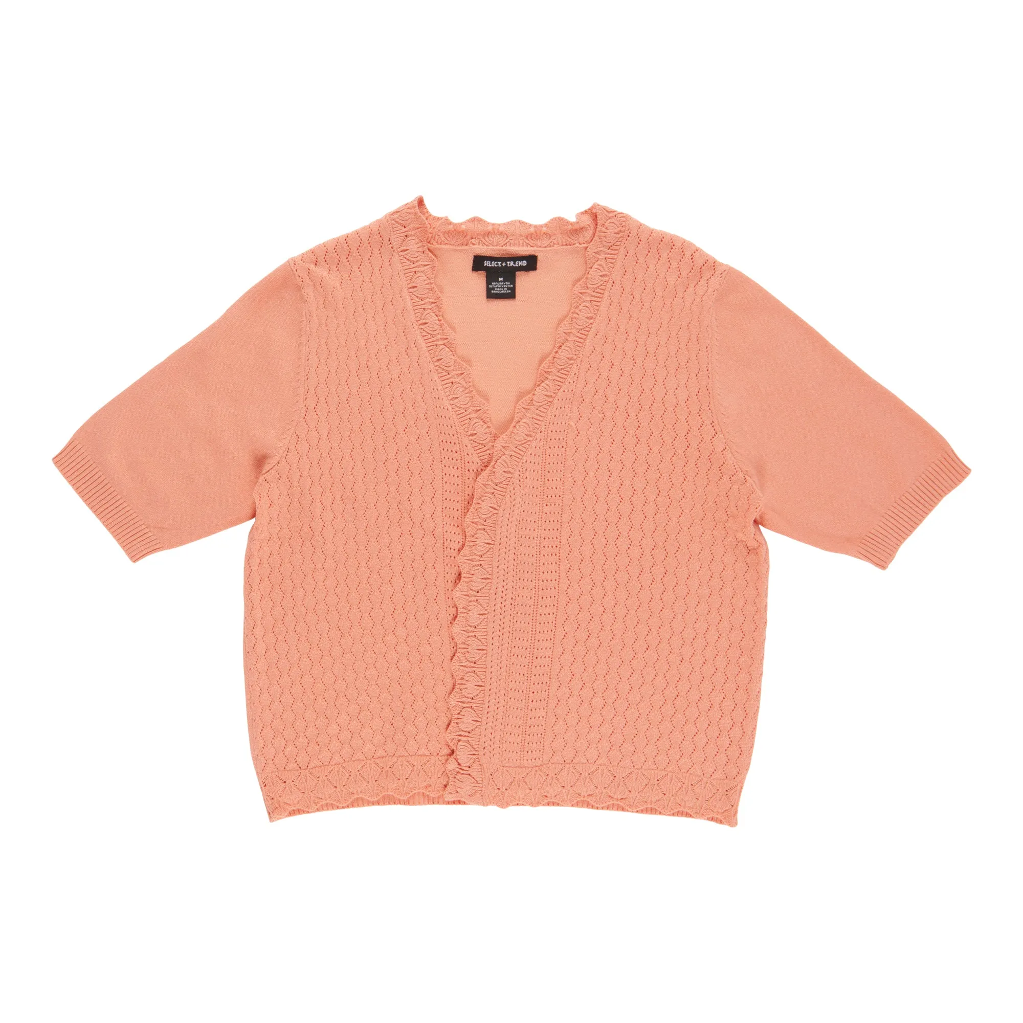 Women's Short Sleeve Open Front Cardigan sold by Giant Tiger