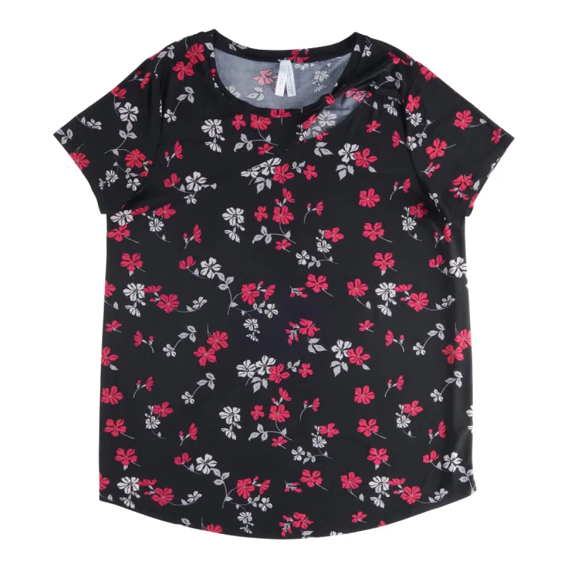 Women's Plus All-Over Print Cut Out Top sold by Giant Tiger