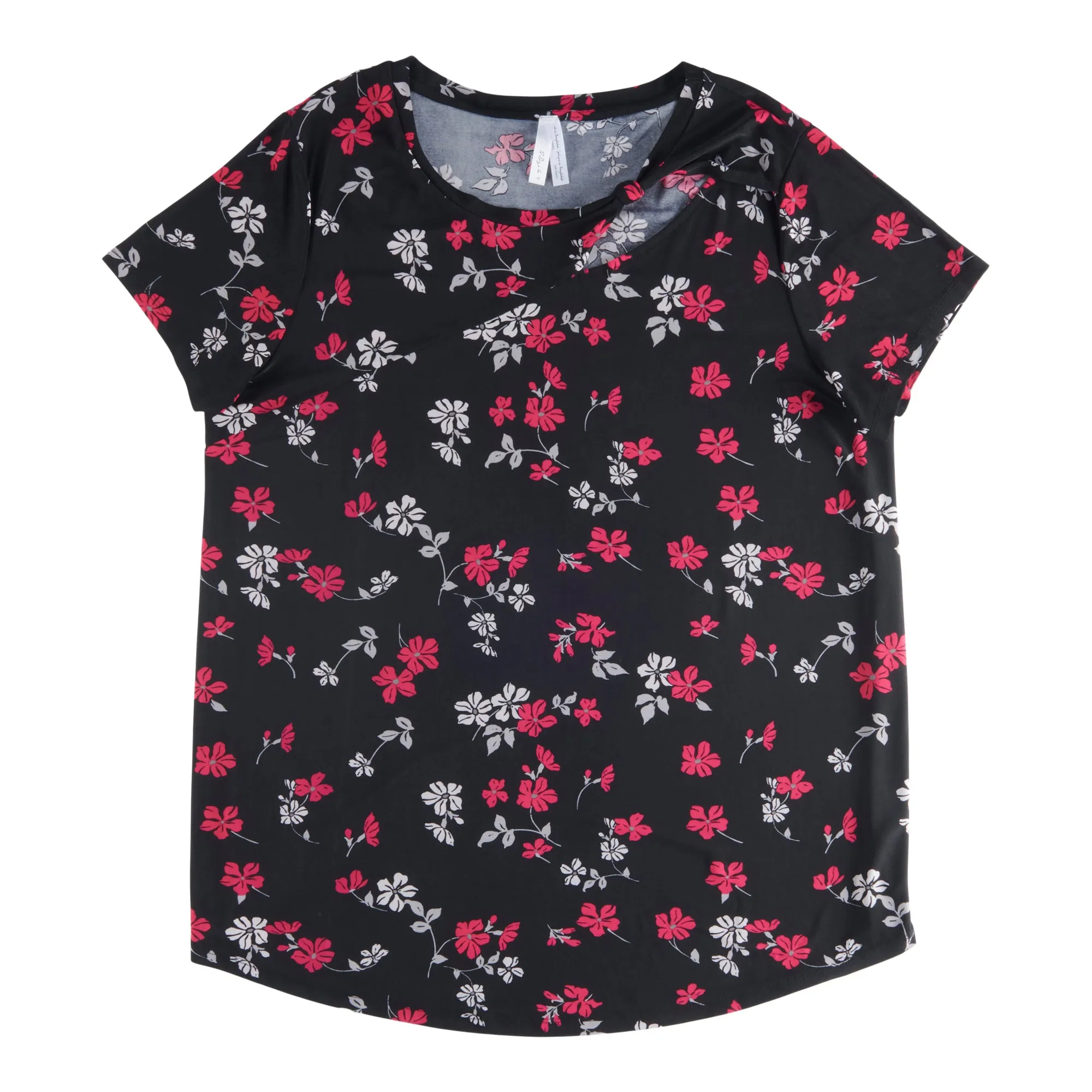 Women's Plus All-Over Print Cut Out Top sold by Giant Tiger