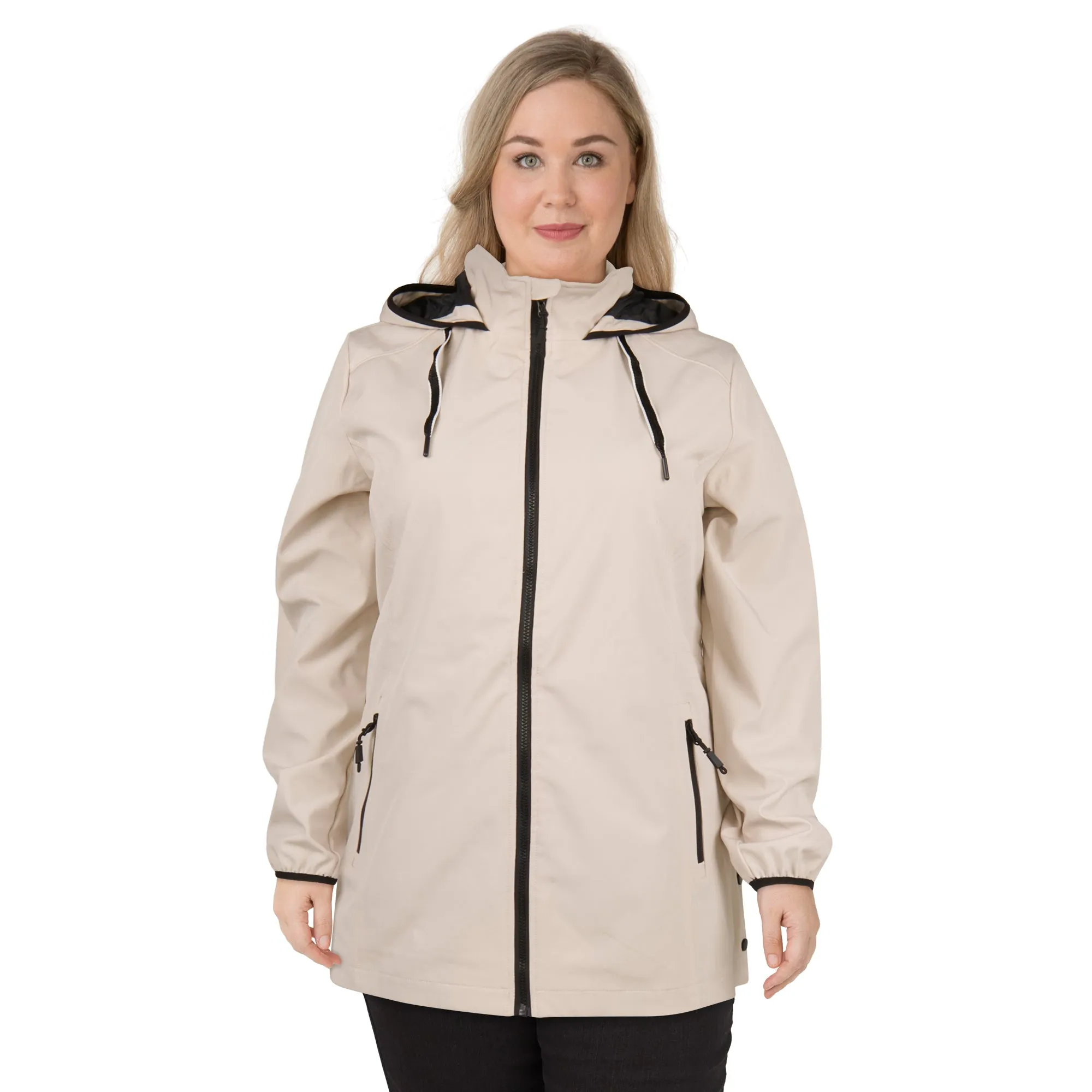 lily morgan Women's Plus Bonded Jacket sold by Giant Tiger product image thumbnail 2